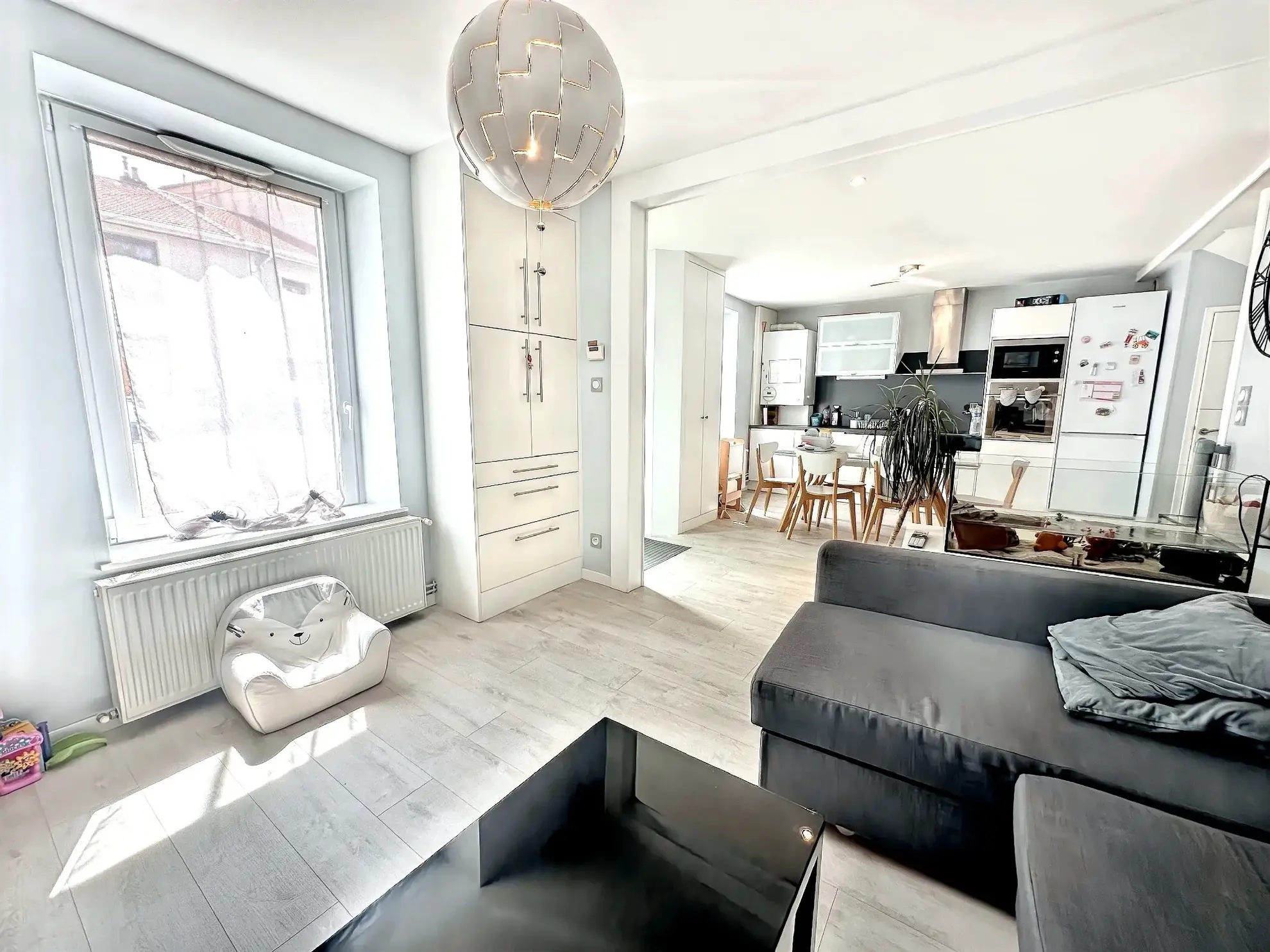 Maison de village rénovée à Marbache de 78m² avec garage et indépendance