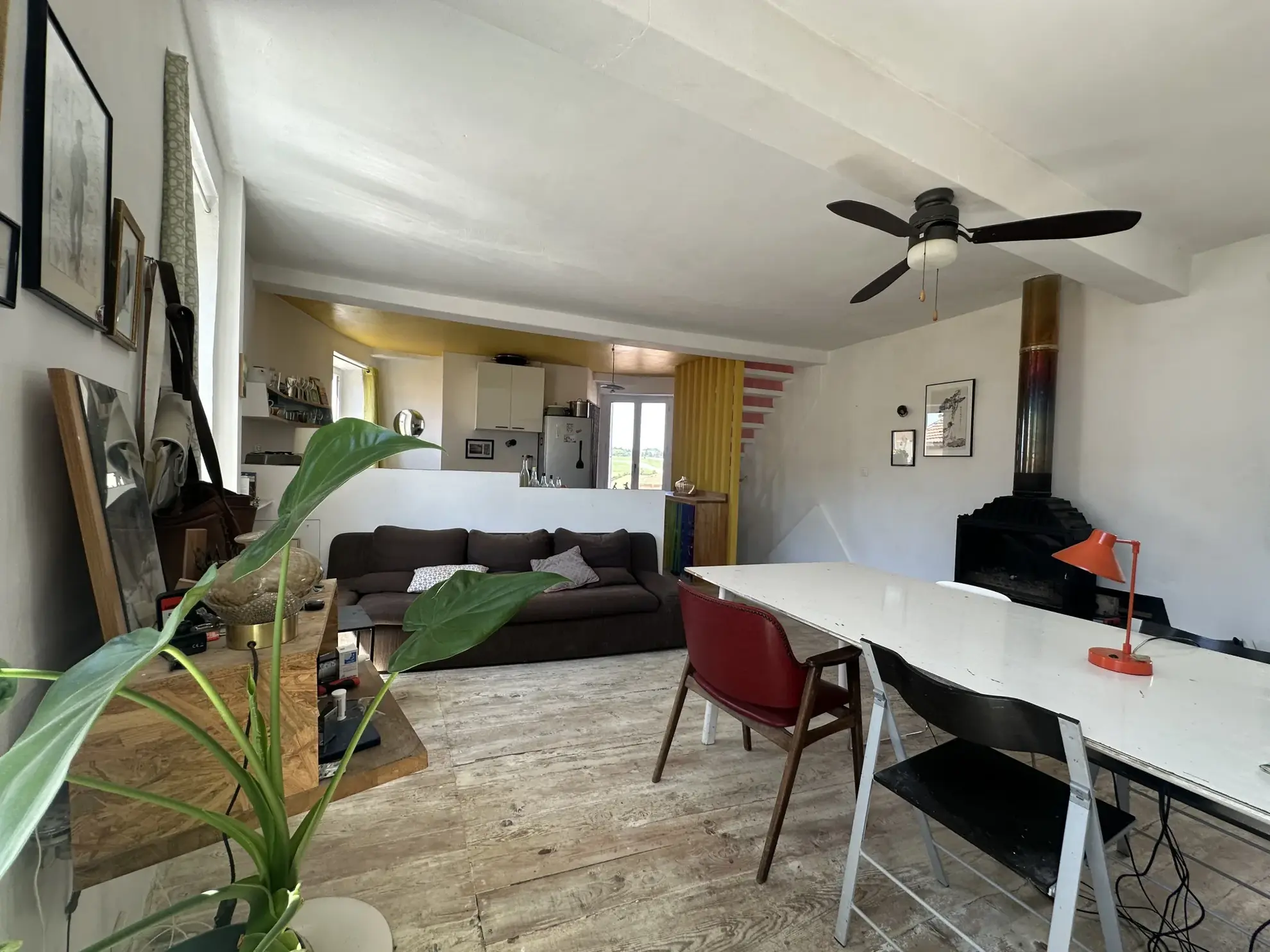 Maison de village authentique de 129 m² avec terrain à Sainte-Colombe-sur-Gand 