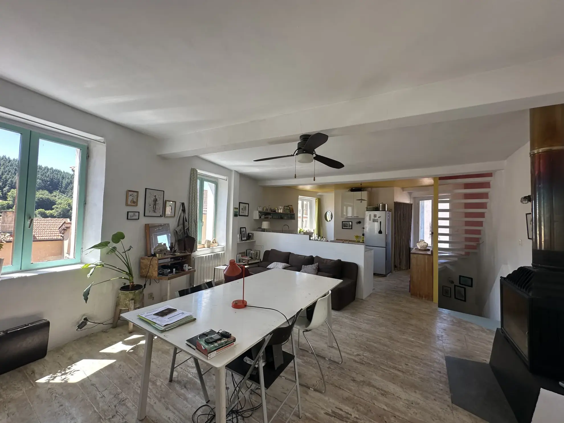 Maison de village authentique de 129 m² avec terrain à Sainte-Colombe-sur-Gand 