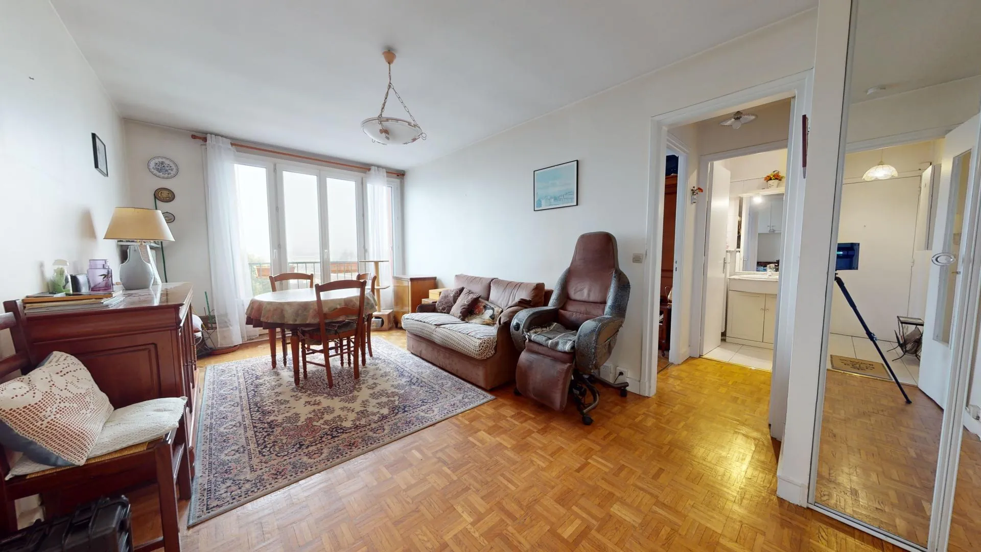 Achat Appartement F2 à 100 m du RER B de Drancy avec cave 