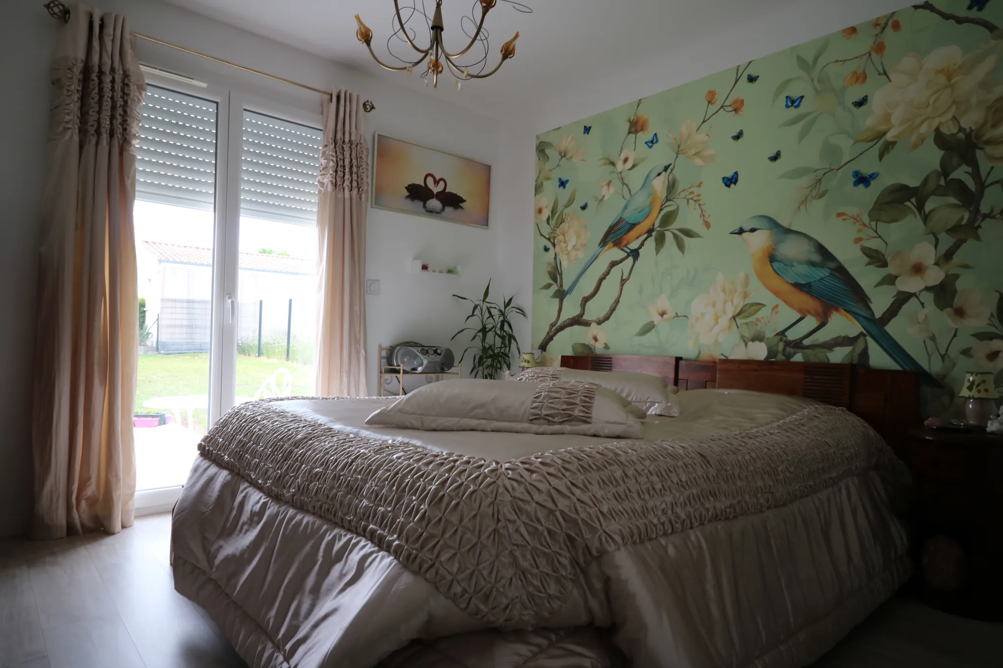 Maison neuve de plain-pied avec garage et jardin à Saint Hilaire de Villefranche 