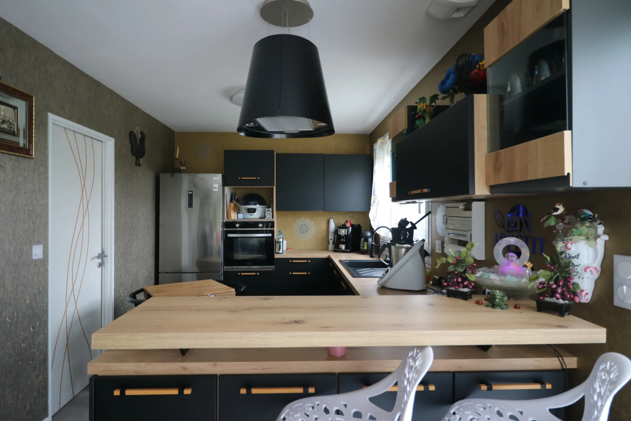 Maison neuve de plain-pied avec garage et jardin à Saint Hilaire de Villefranche 