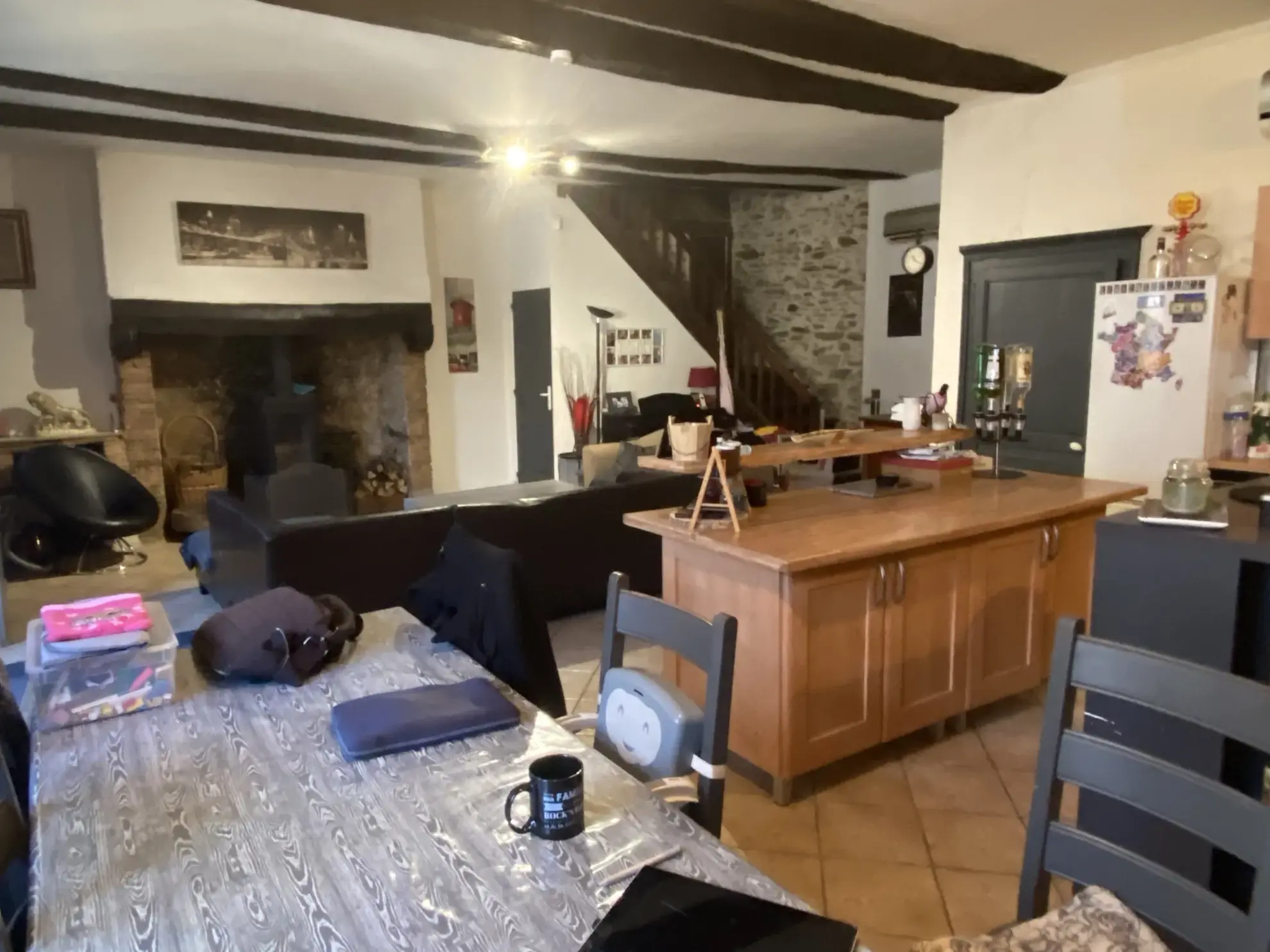 Belle maison en pierre rénovée avec terrasse à Magnac Bourg - 3 chambres 