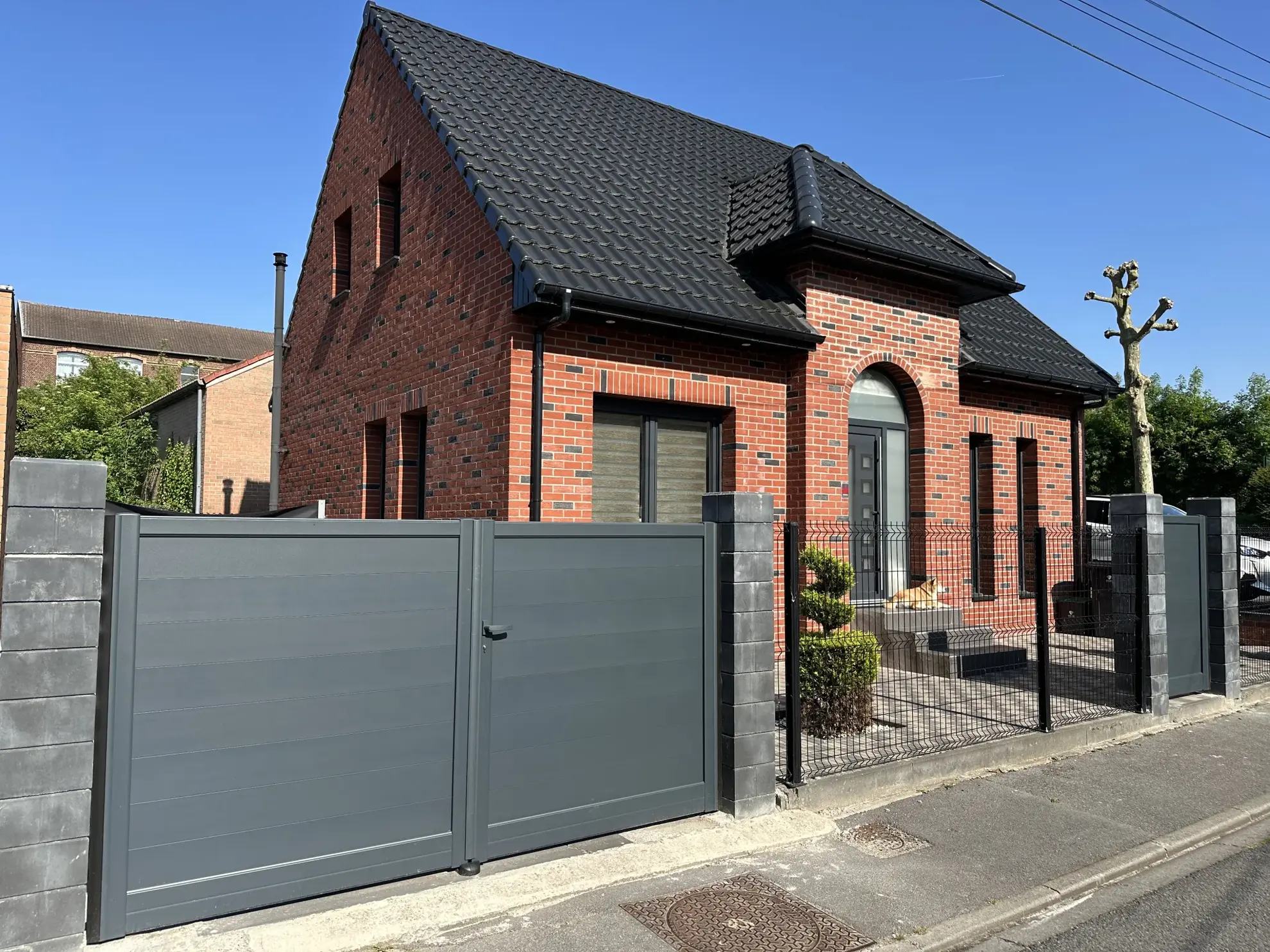 Maison individuelle récente à Douchy-les-Mines avec 3 chambres et jardin clos