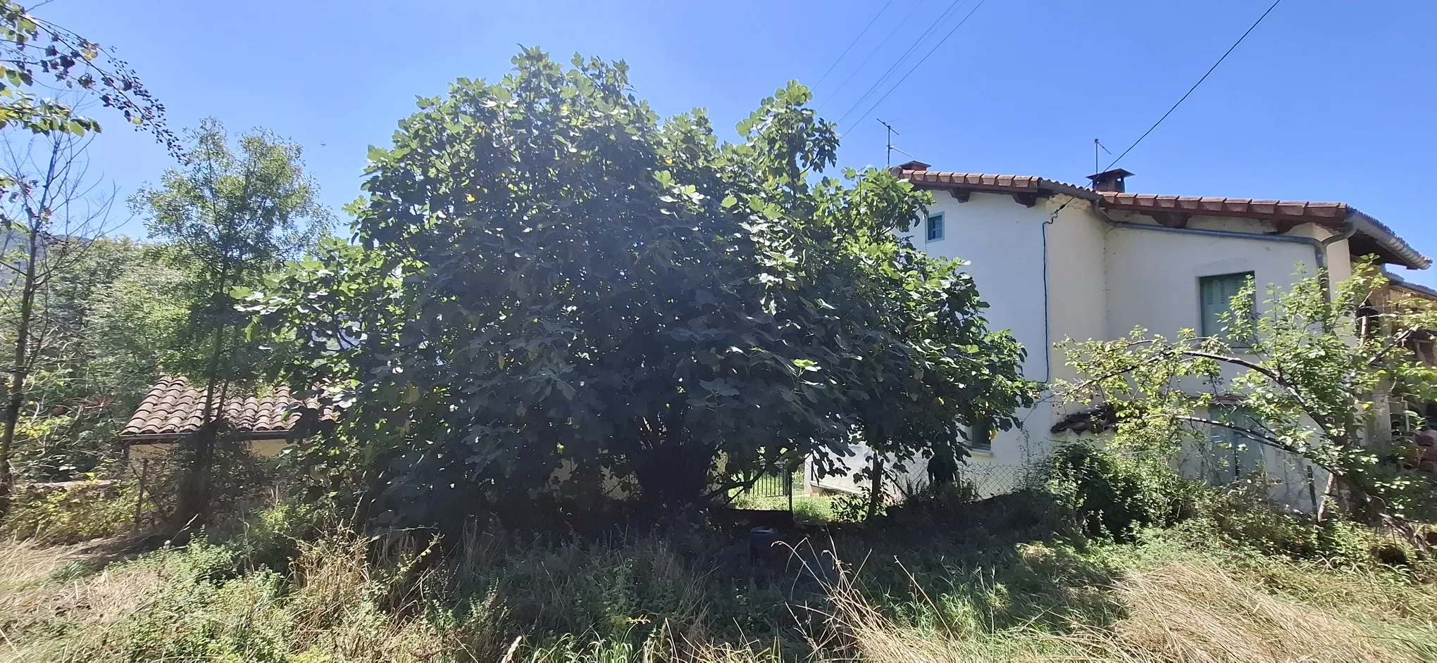 Maison de village avec belle vue et terrain spacieux à Cadarcet 
