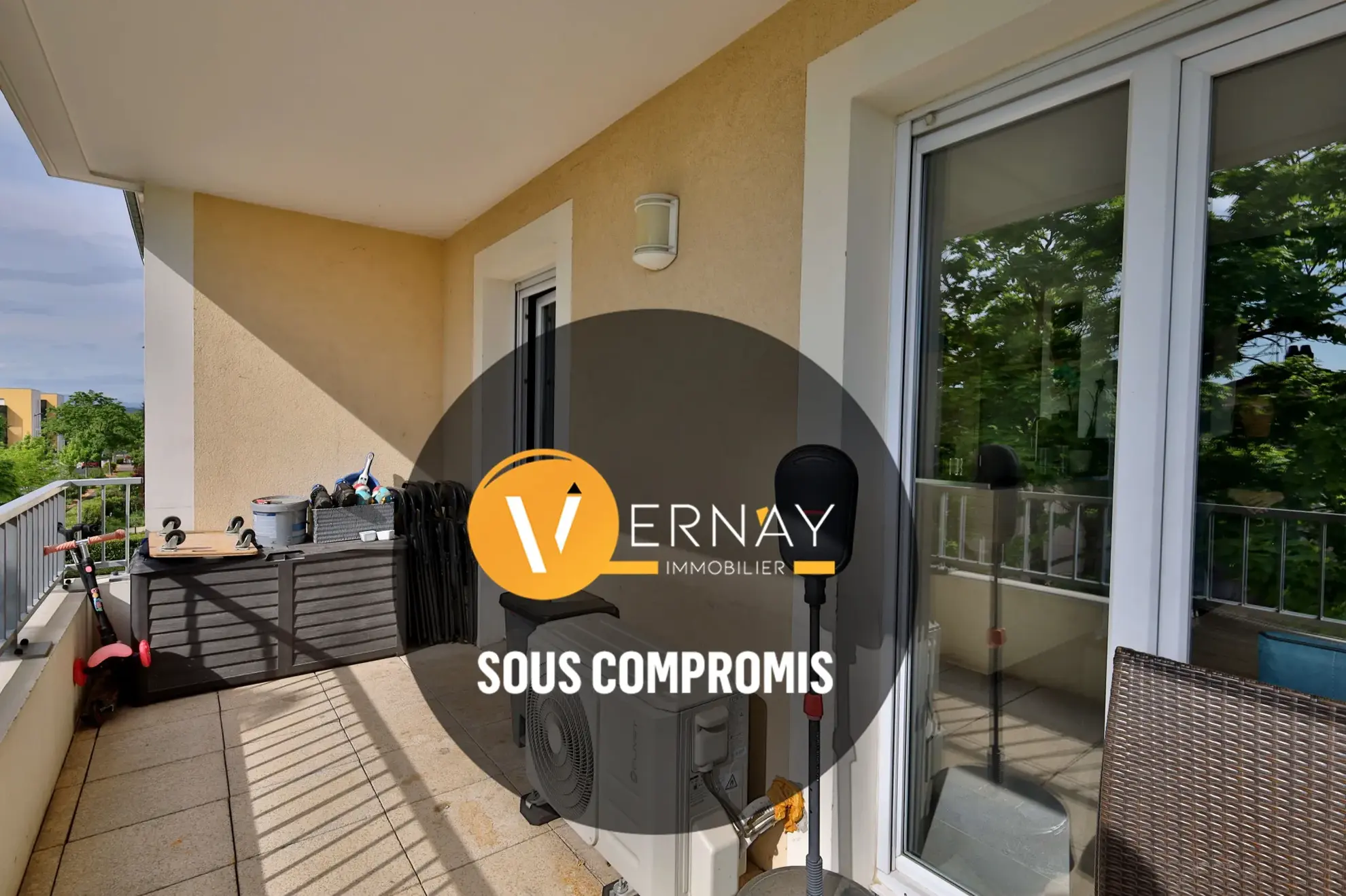 Appartement T4 de 79,92 m² avec terrasse et garage à Corbas