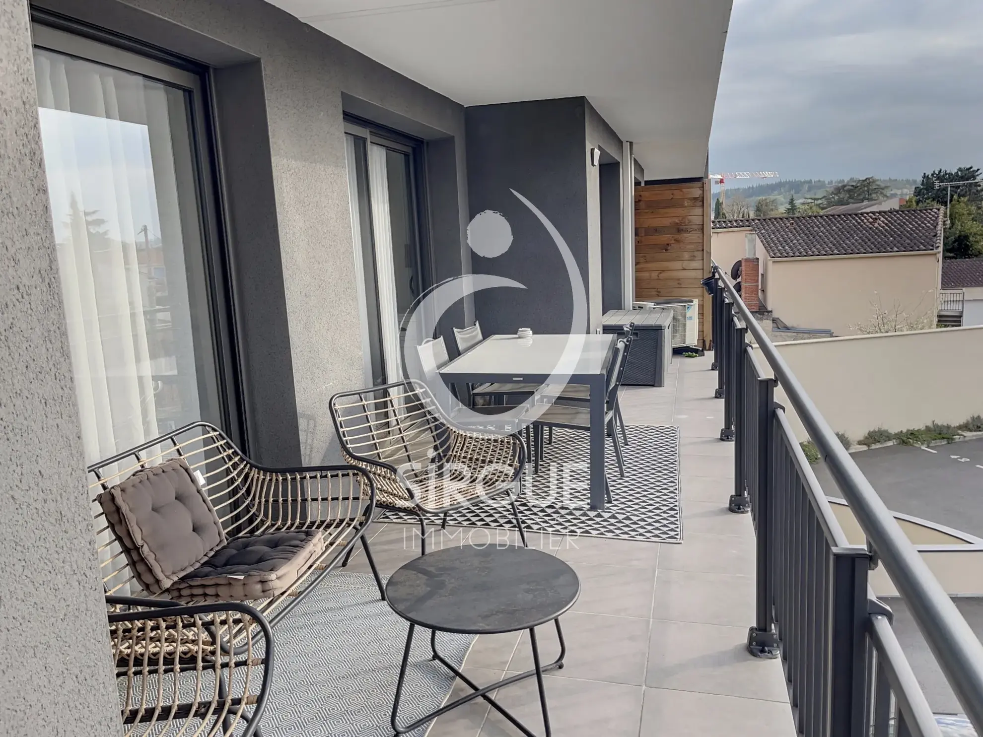 Exceptionnel appartement T3 avec terrasse à Albi proche du Parc Rochegude