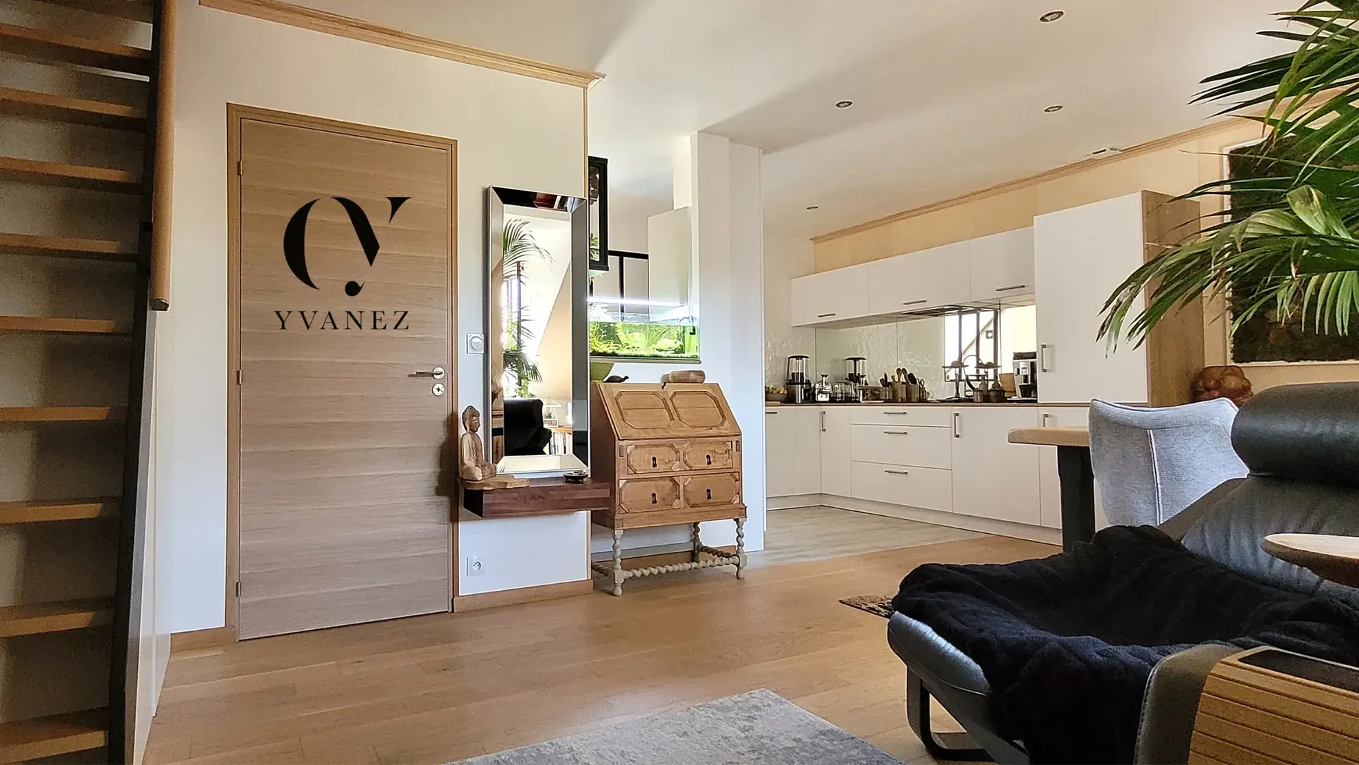 Appartement 1 bis de 35 m² avec garage au centre de Châteaugiron 