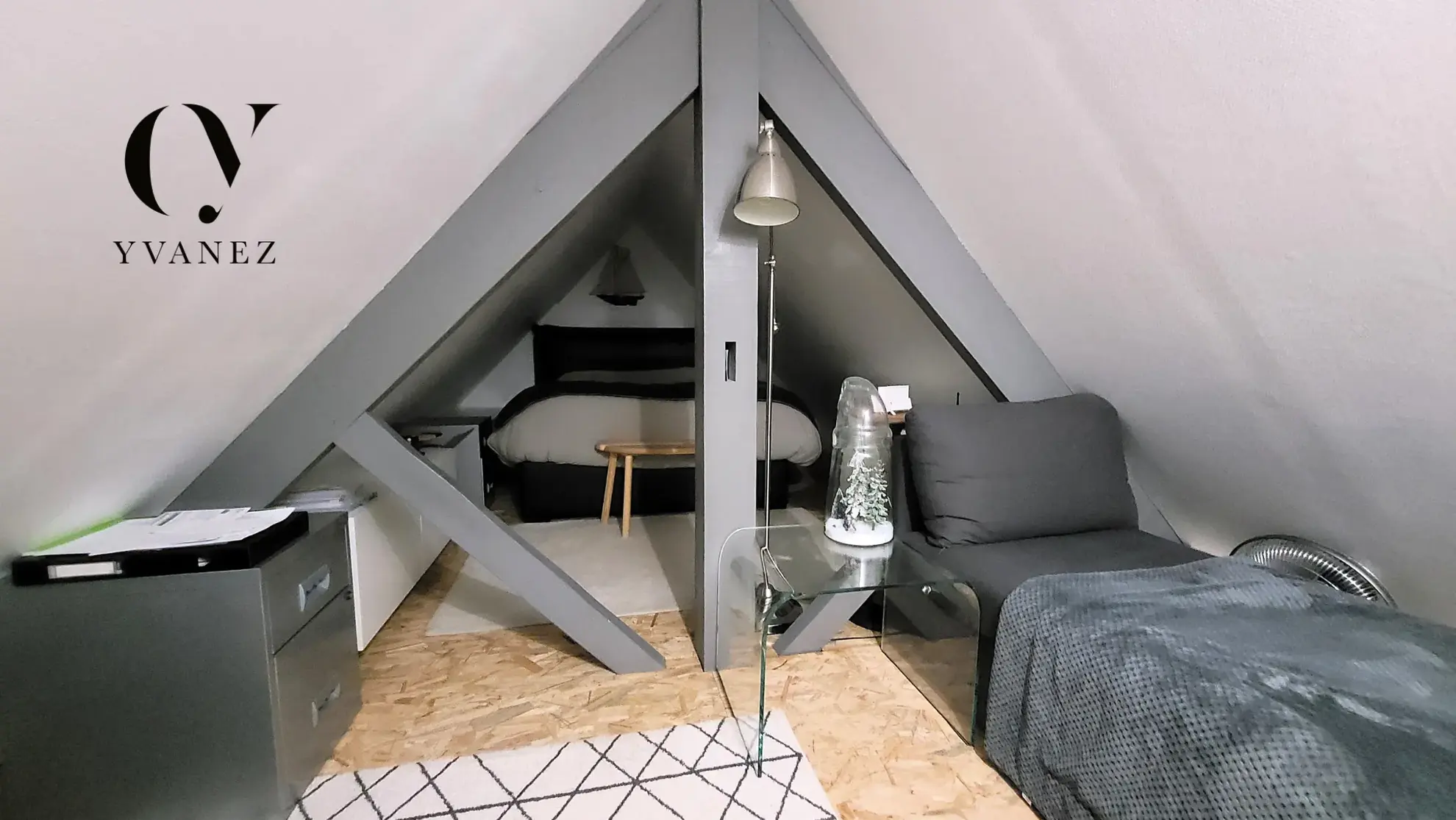 Appartement 1 bis de 35 m² avec garage au centre de Châteaugiron 