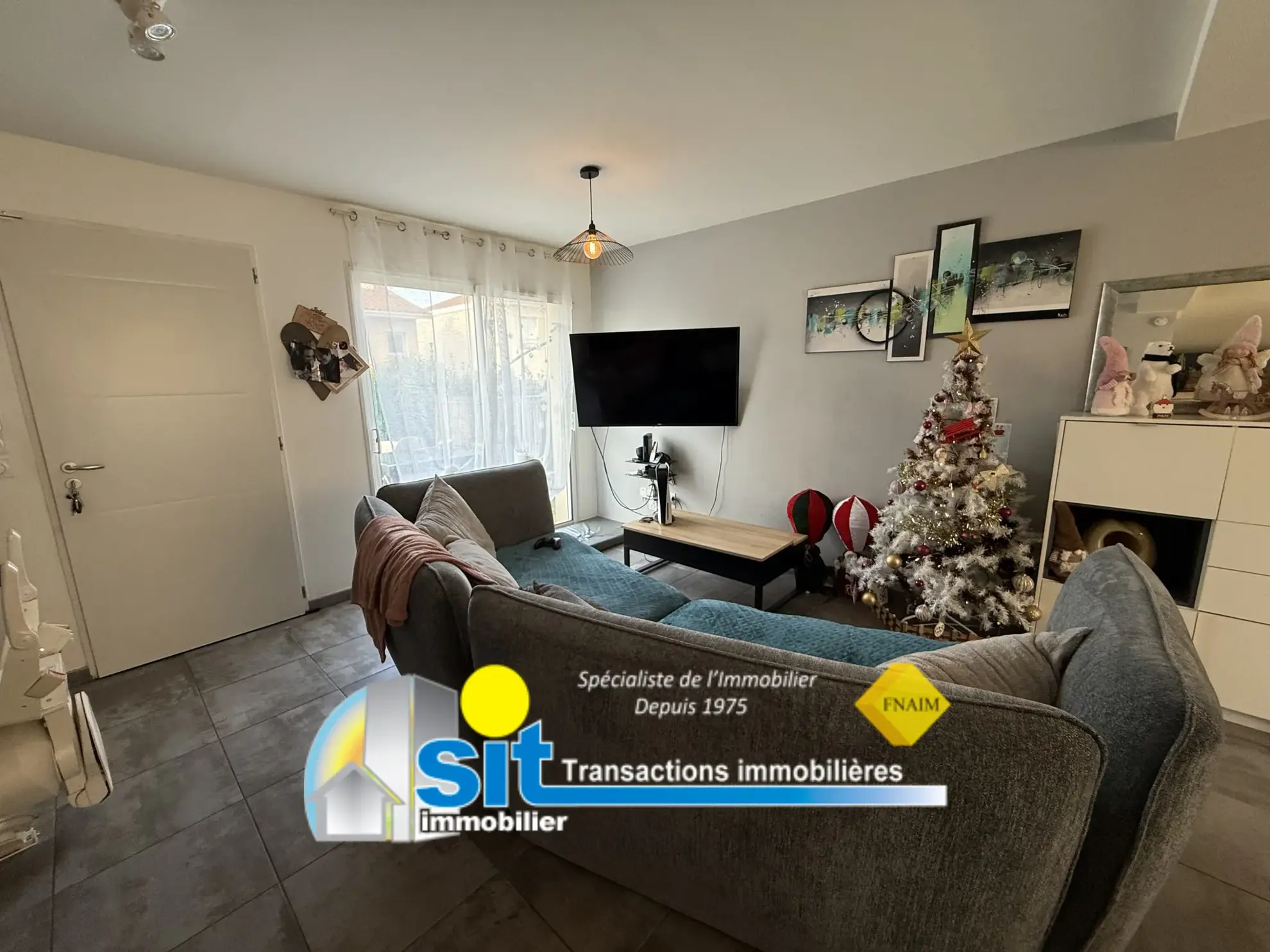 Villa neuve à Estrablin - 90 m², 3 chambres, garage et terrasse 