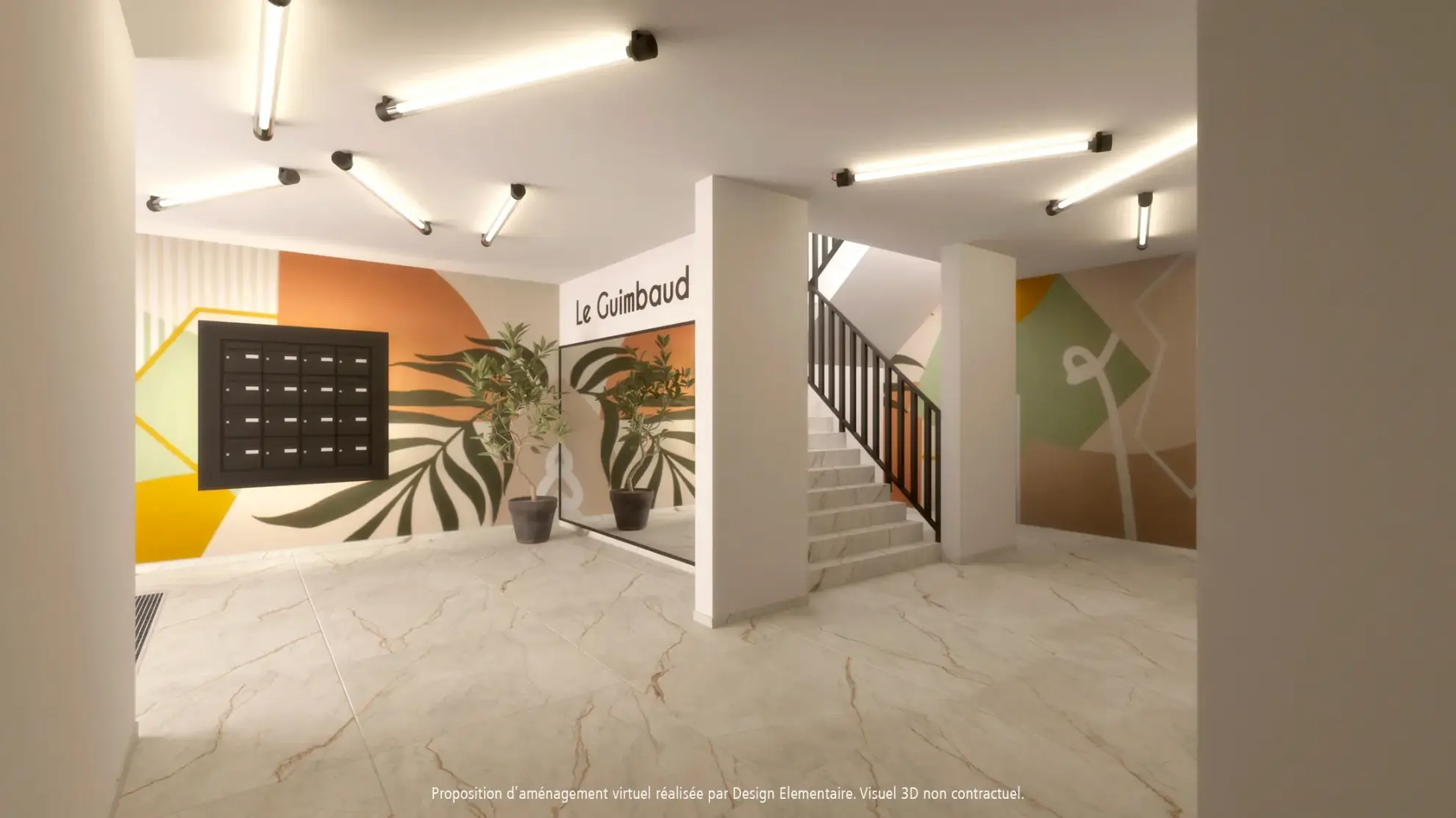 Appartement T1 à rénover de 35 m² avec balcon à Montpellier Antigone 