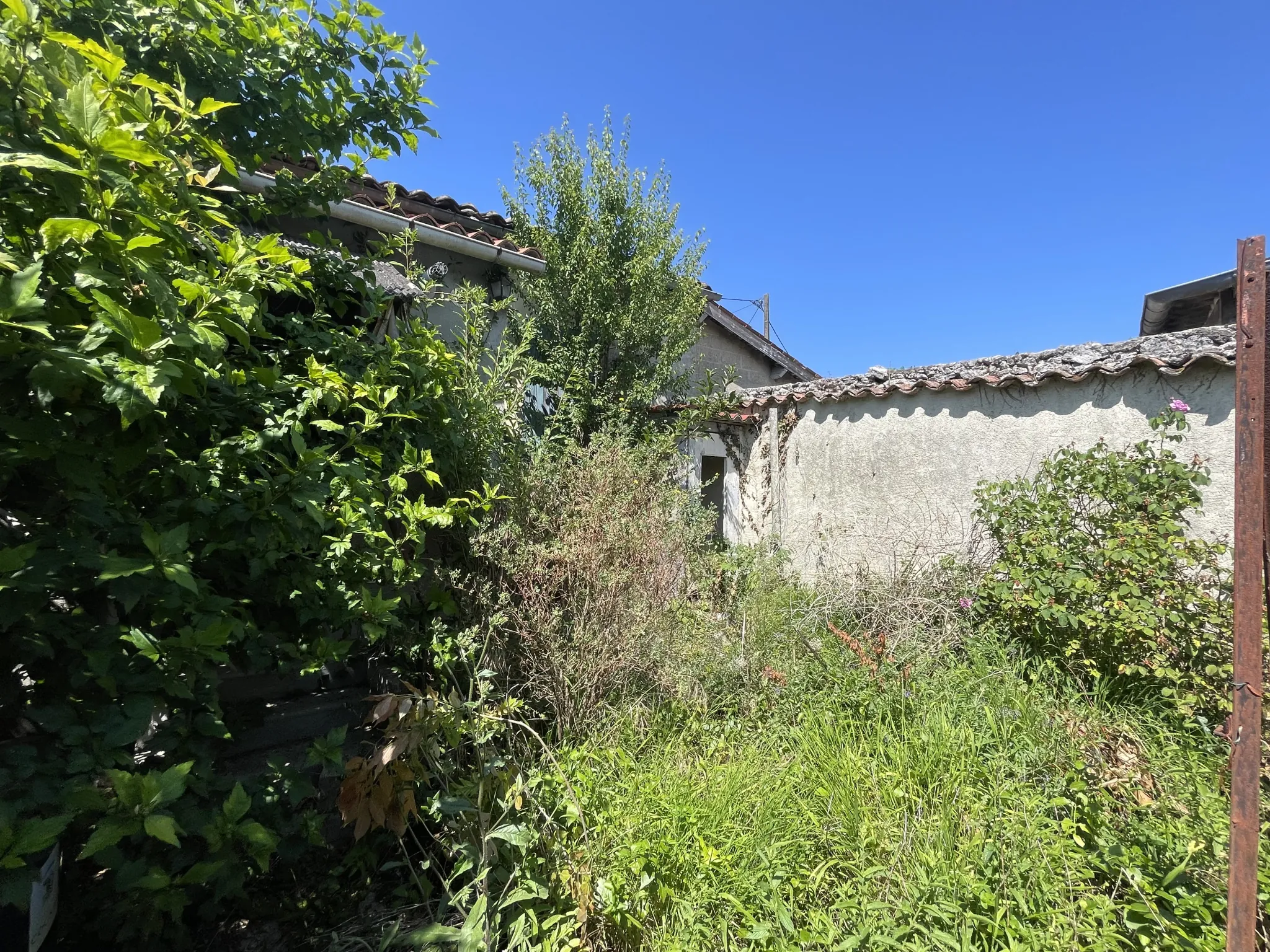 Charmante échoppe bordelaise à Cognac à rénover dans le quartier du Champ de Foire