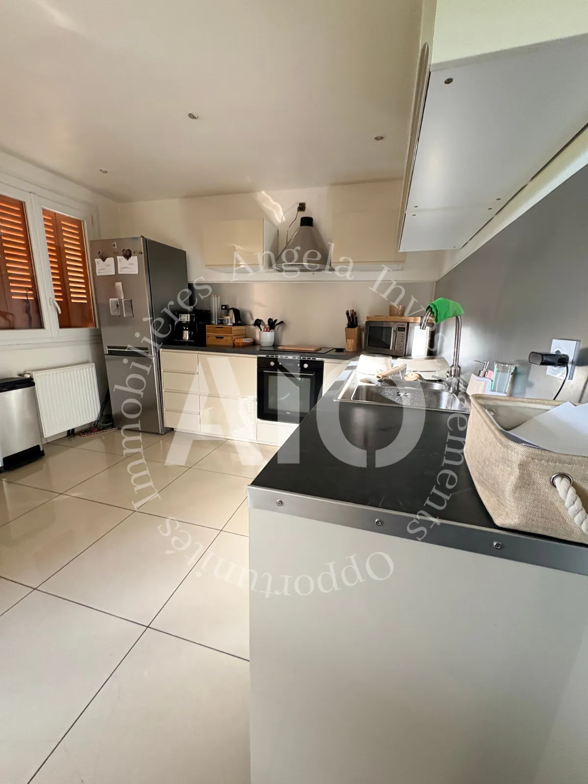 Grand appartement T4 traversant de 61 m² avec cave à Villeurbanne 