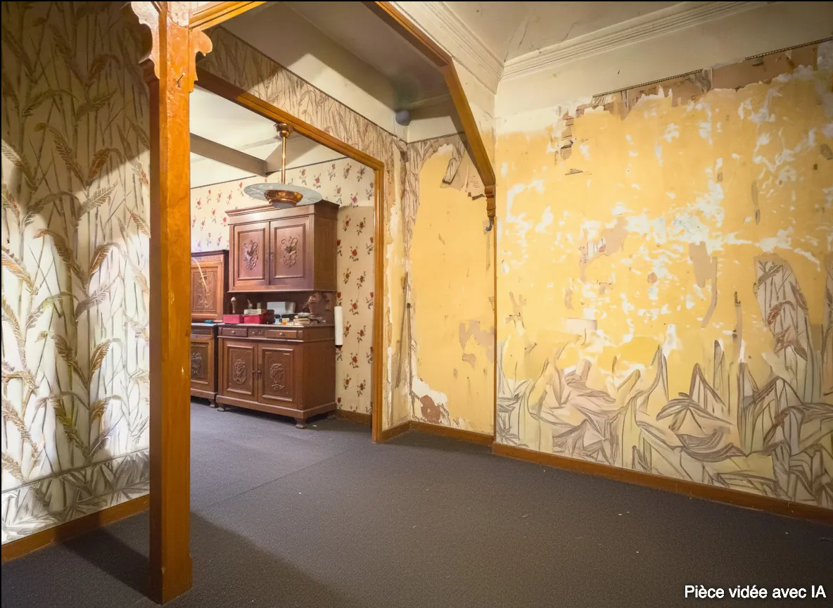 Appartement T3 à rénover de 58 m² avec terrasse et cave à Vals-les-Bains 