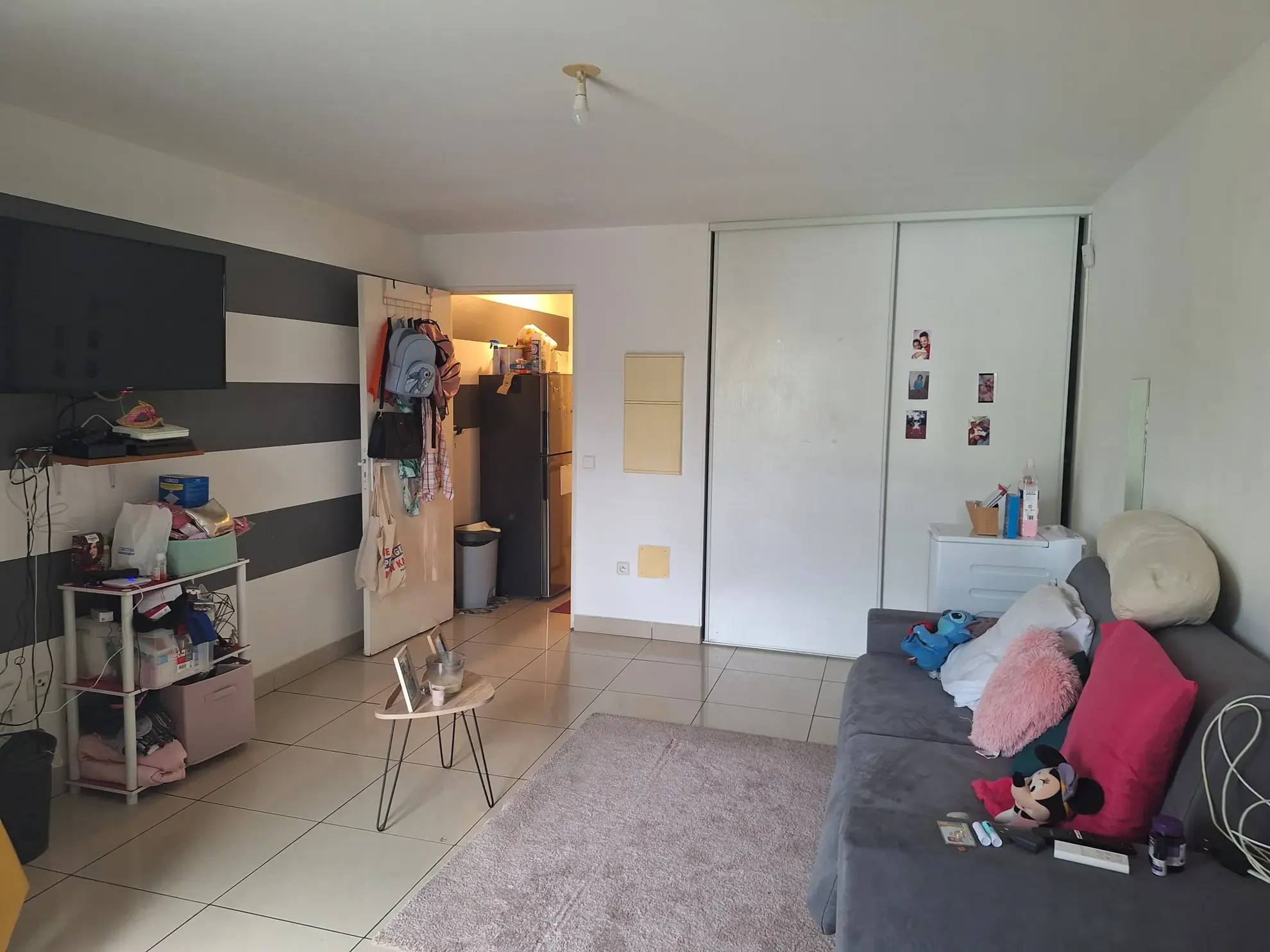 Studio à Saint-Gilles de 21 m² avec terrasse – Idéal primo-accédant ou investissement