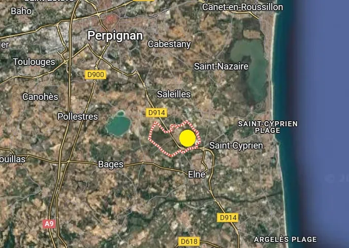 Maison neuve 3 faces avec garage à Corneilla-del-Vercol - Norme RE2020 