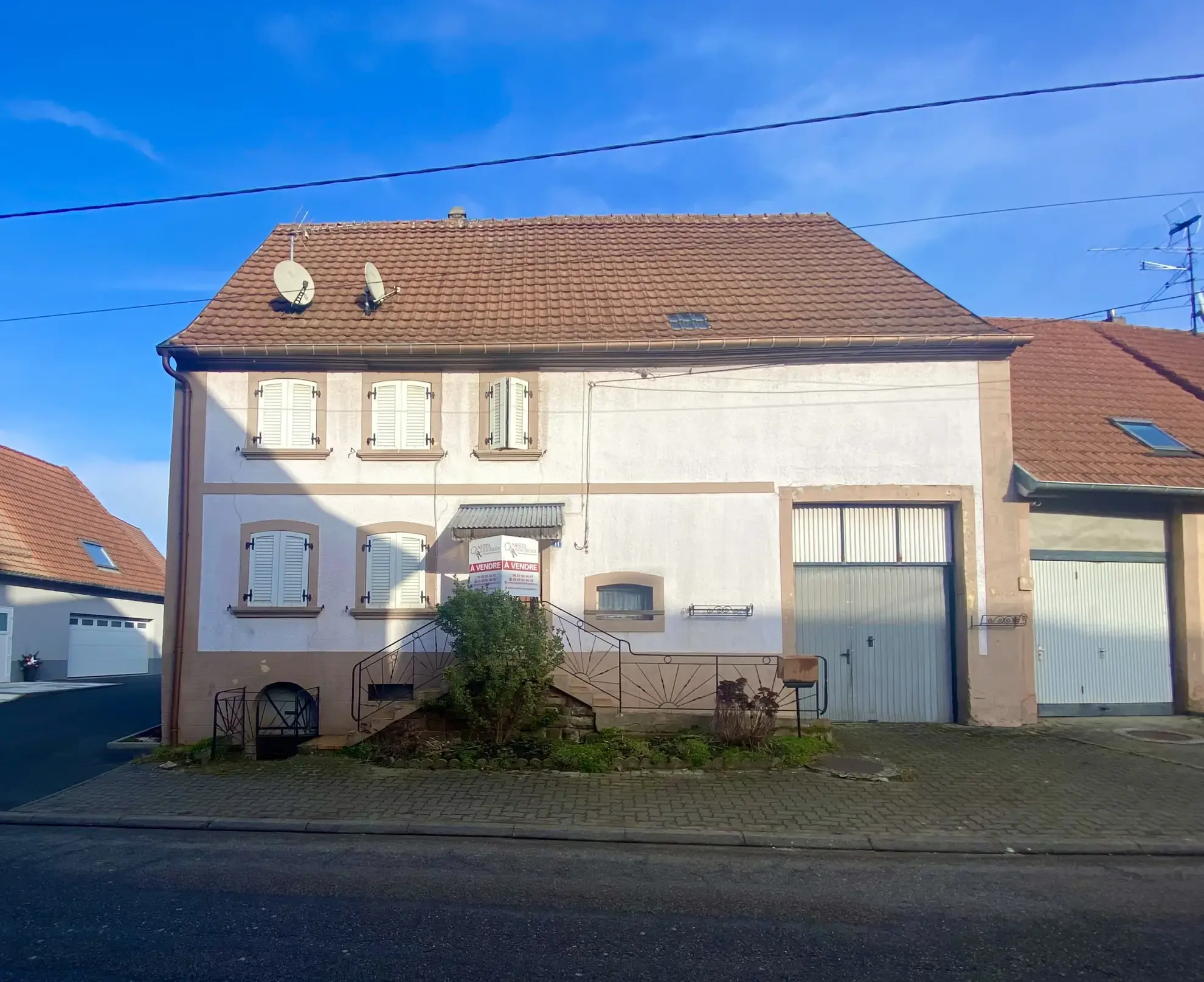 Belle maison à rénover de 115 m² avec jardin et garage à Lohr (67290)