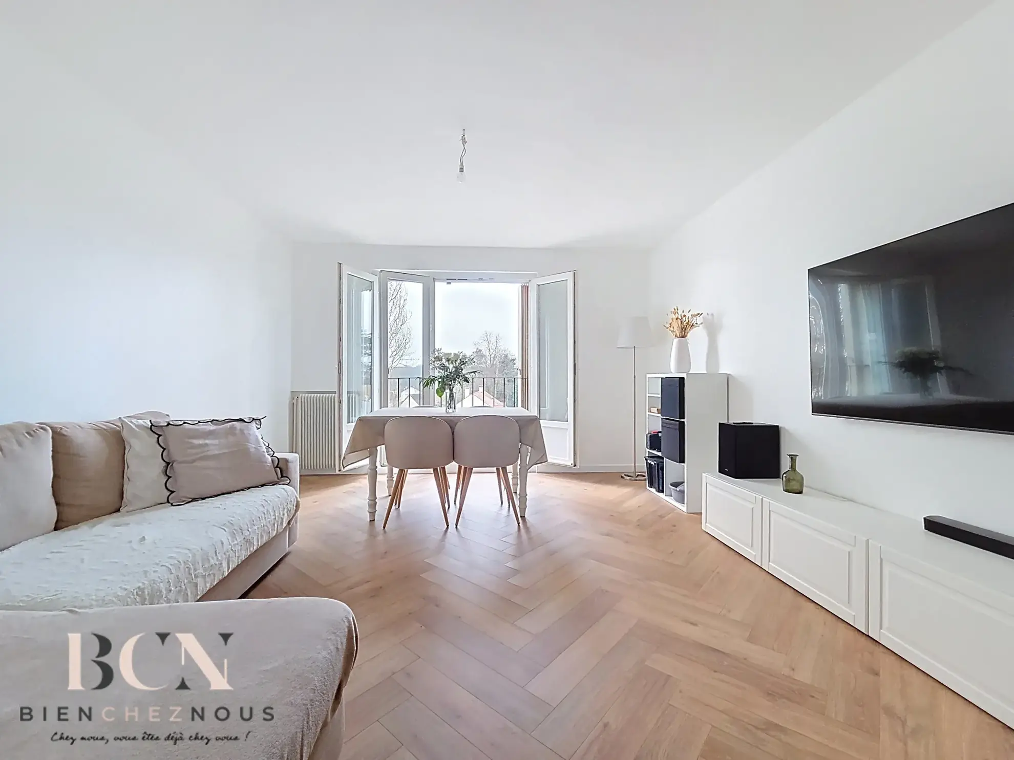 Appartement 4 pièces rénové à Ezanville proche gare et commodités 