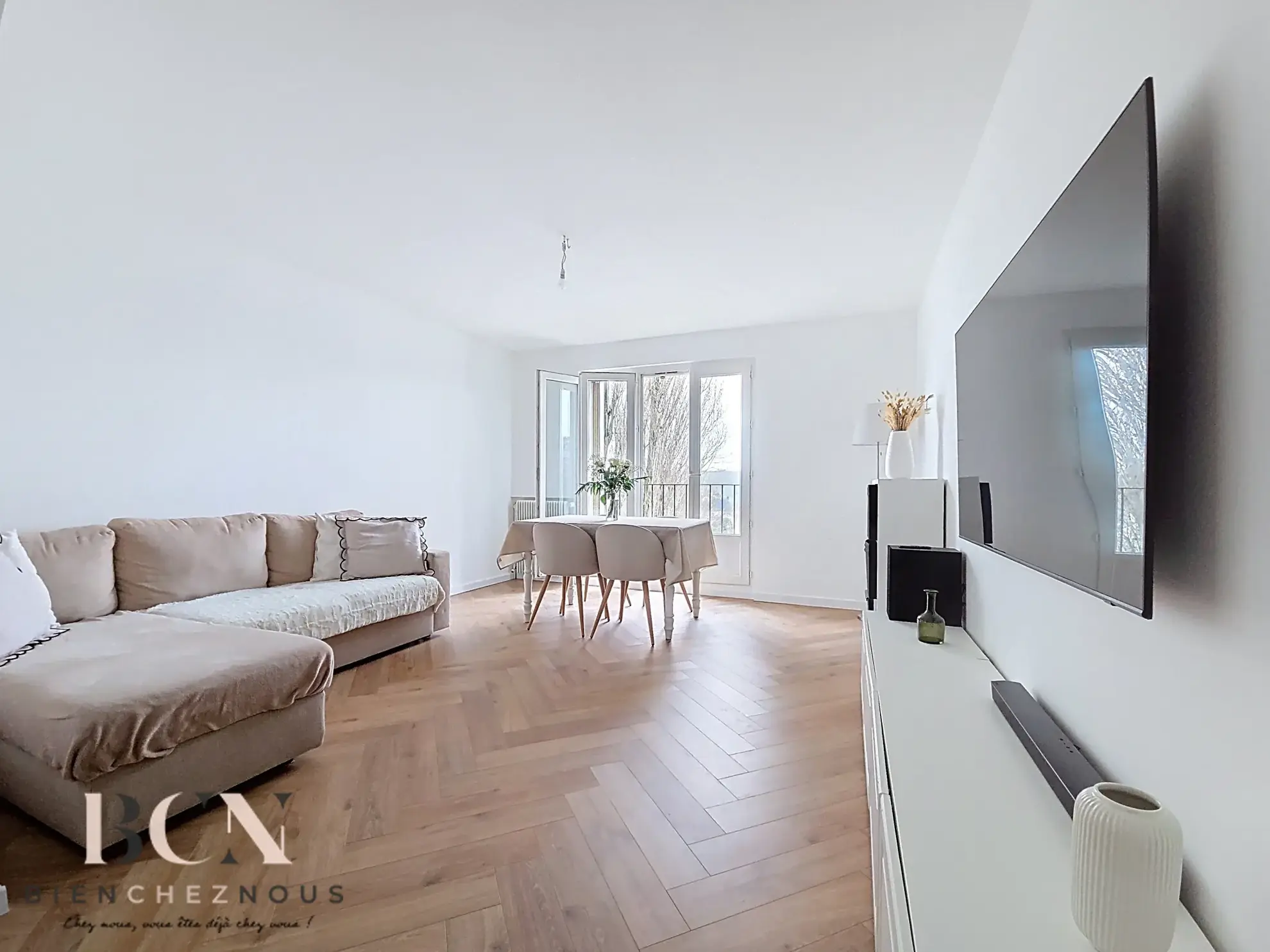 Appartement 4 pièces rénové à Ezanville proche gare et commodités 