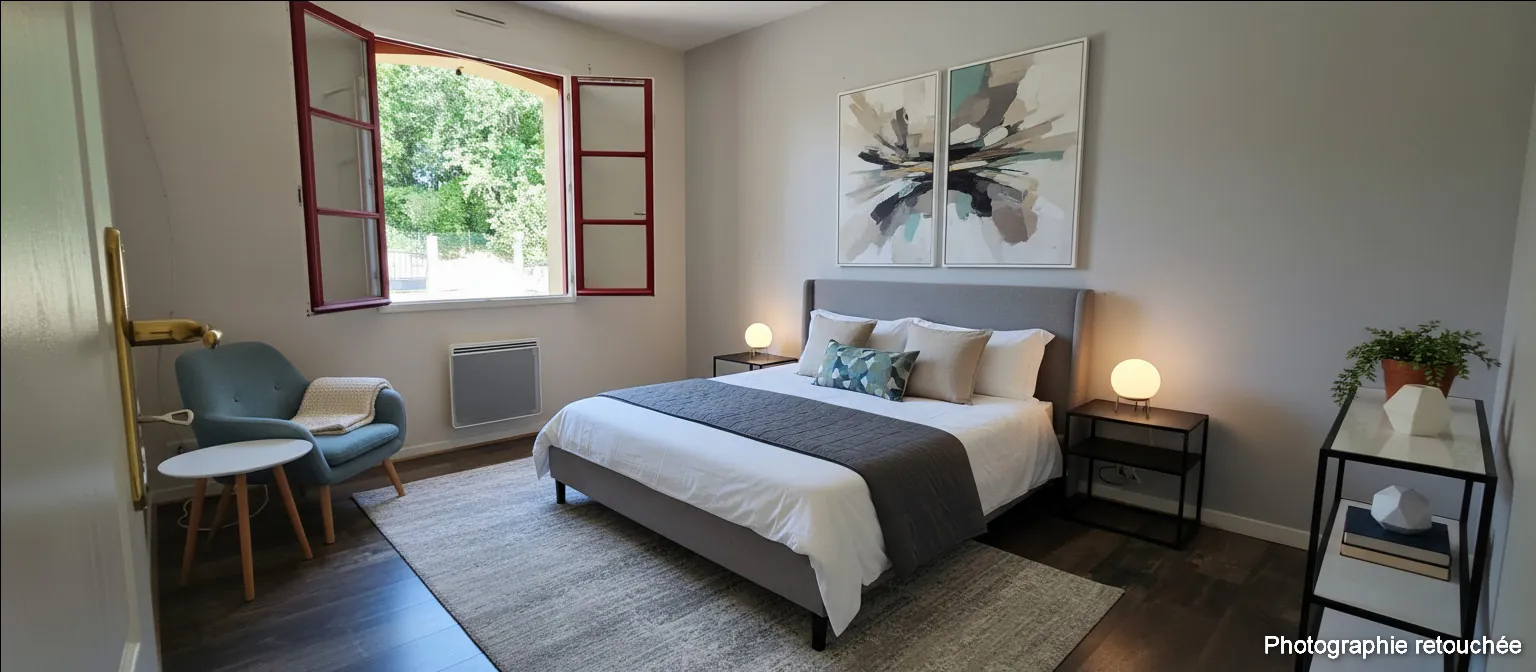 Jeune maison rénovée avec jardin et garage à Noyers-sur-Serein 