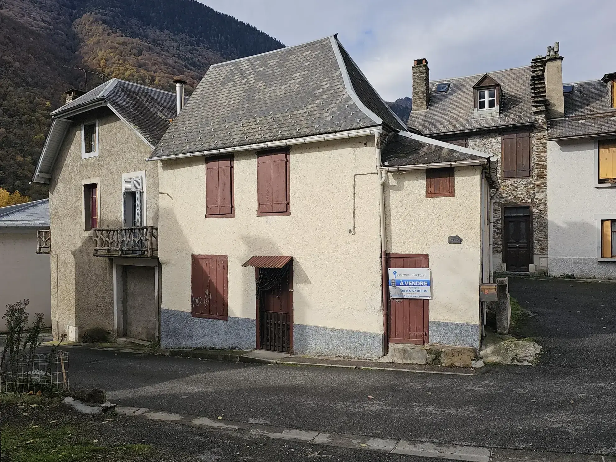 Maison de village à Fos 31440 – 64 m² avec jardin non attenant, proche ski et frontière espagnole