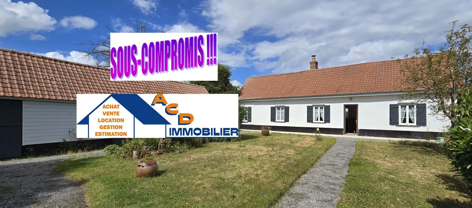 Maison picarde avec dépendances et terrain de 1047 m² à Abbeville