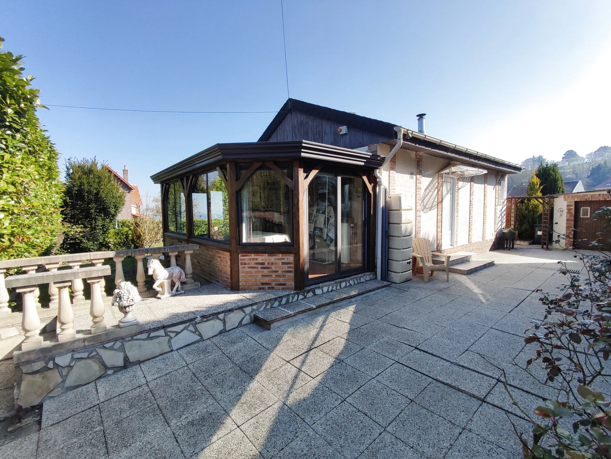 Maison de plain-pied avec vue mer au Tréport - Le Côté Balnéaire