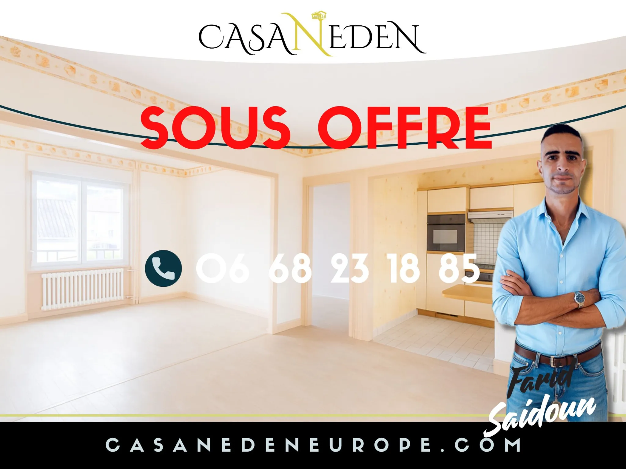 Maison mitoyenne à rénover à Longuyon près des frontières belge et luxembourgeoise