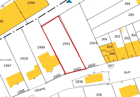 Terrain constructible de 922 m² à Herny, viabilisé, proche des commodités 
