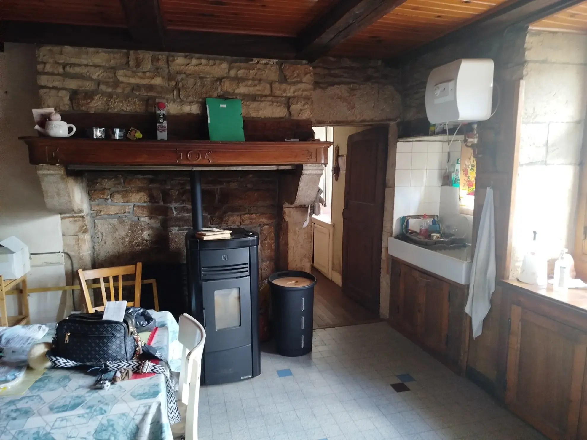 Maison en pierre à vendre à Grenant, 52500 - 120 m² avec garage et terrain 