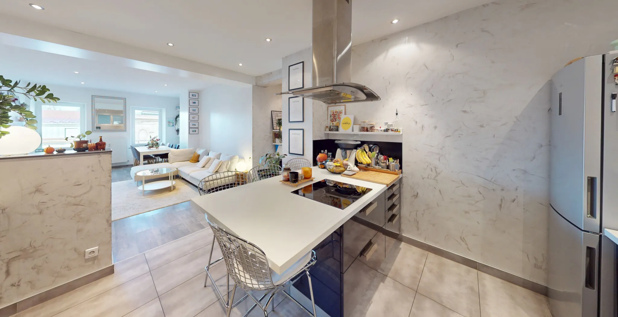 Charmant appartement T3 avec cour à Pontarlier, proche centre-ville 