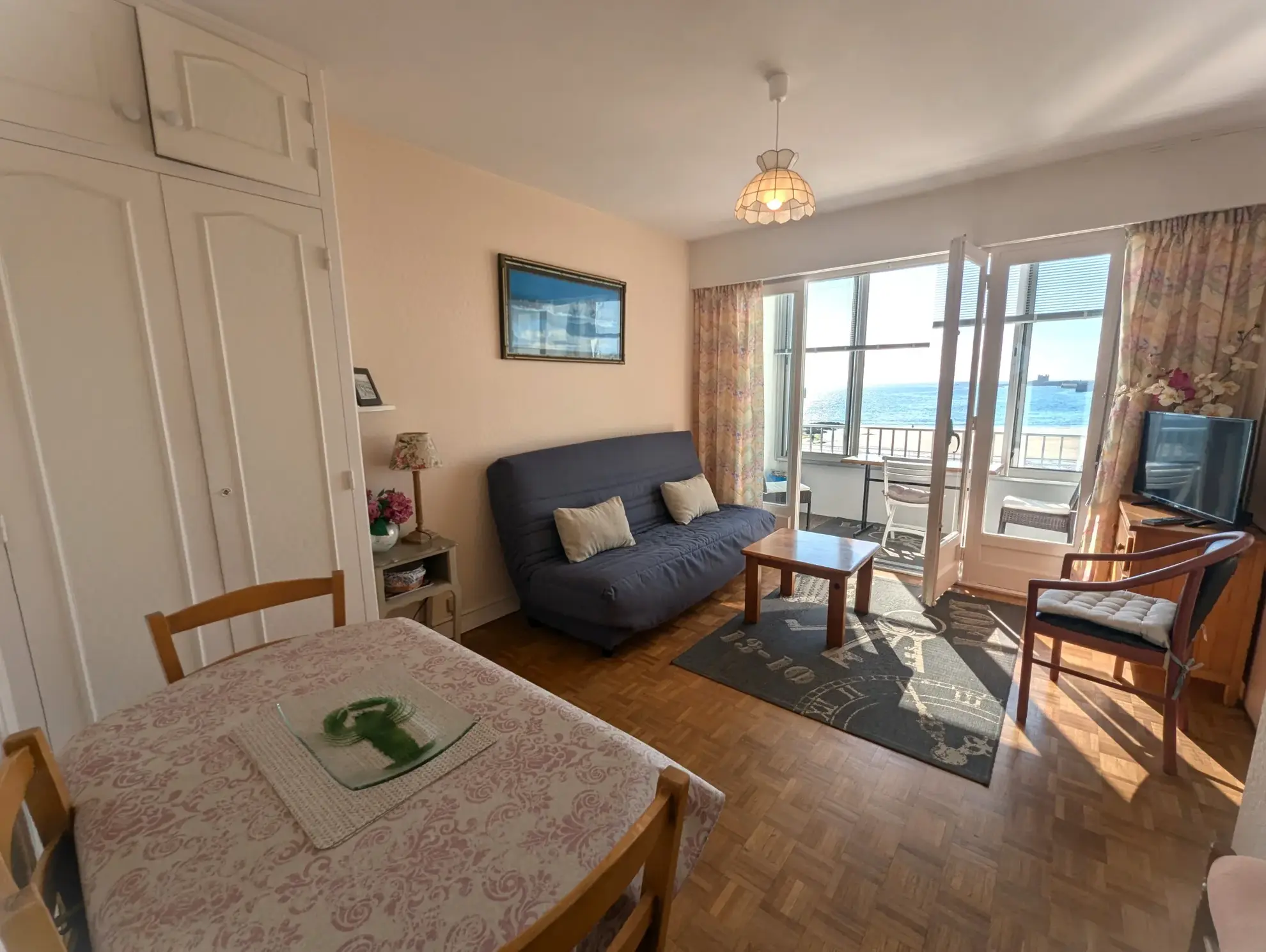 Appartement T2 bis avec Vue Mer à Quiberon - Terrasse, Parking, Cave 