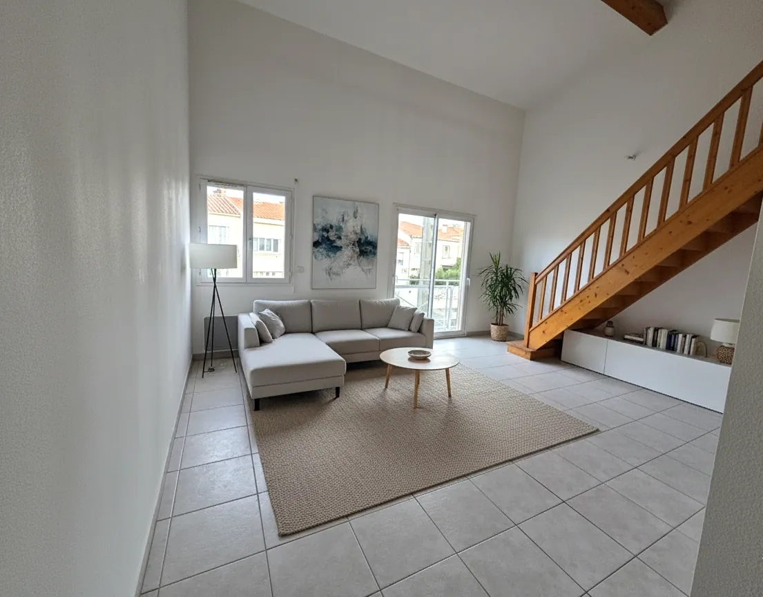 Appartement duplex T3 de 67 m² à Saint-Assiscle, Perpignan