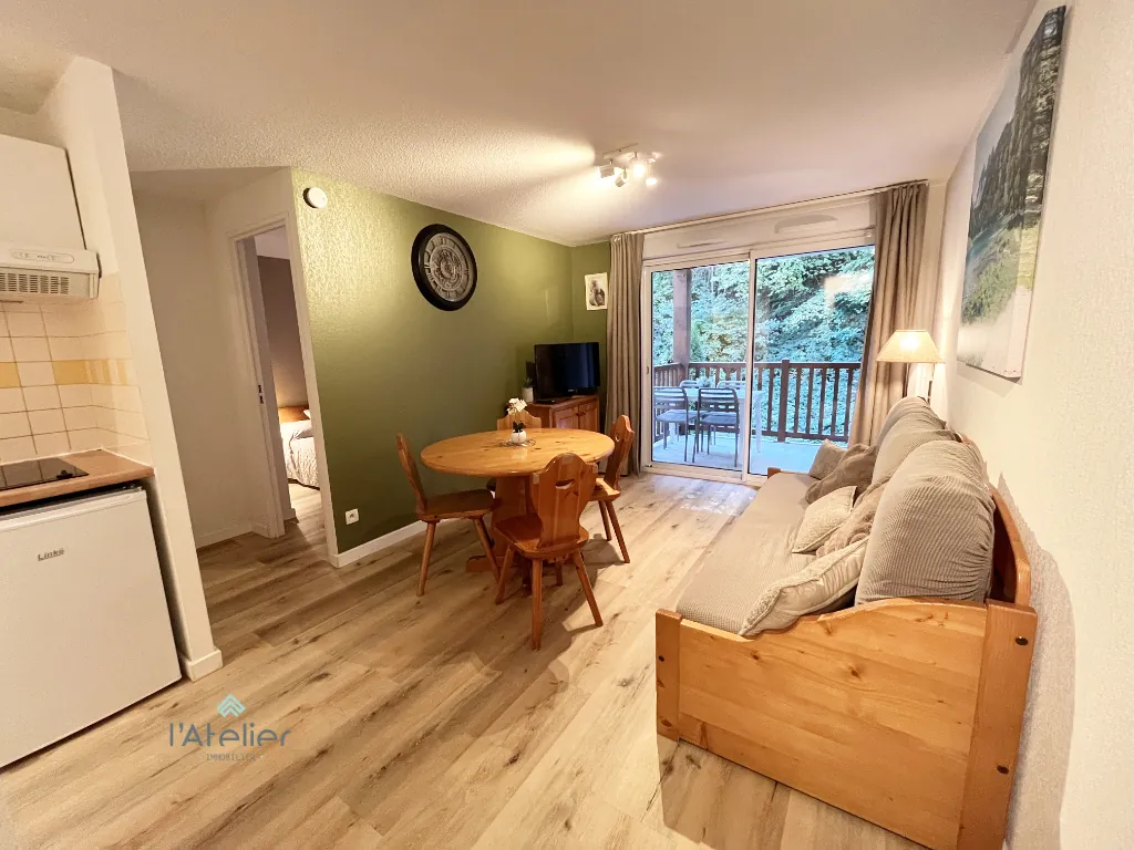 Appartement T2 avec terrasse et piscine à Saint-Lary - Le Verdoyant 