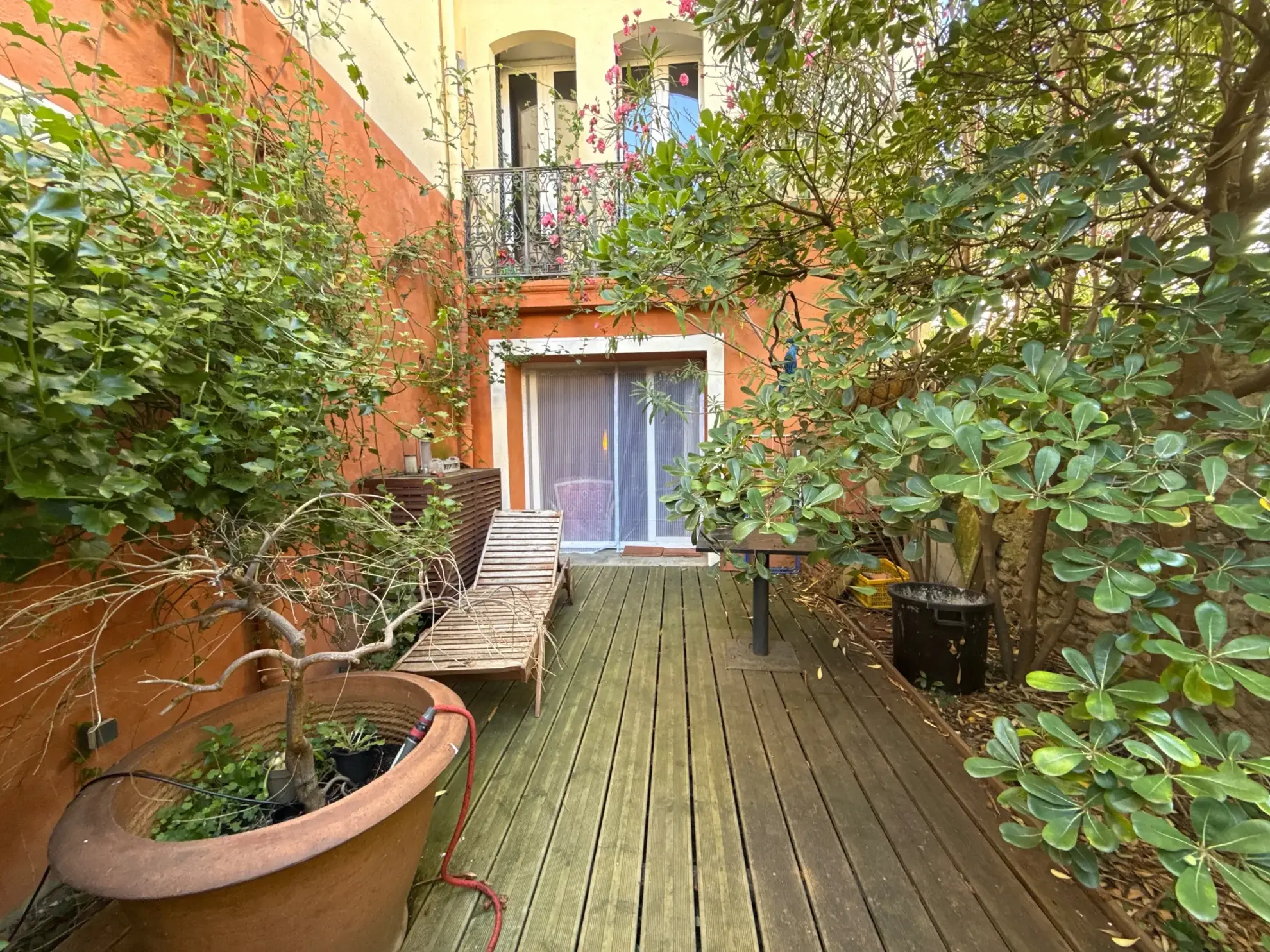 Appartement de charme avec jardin et terrasses à Amélie-les-Bains-Palalda 