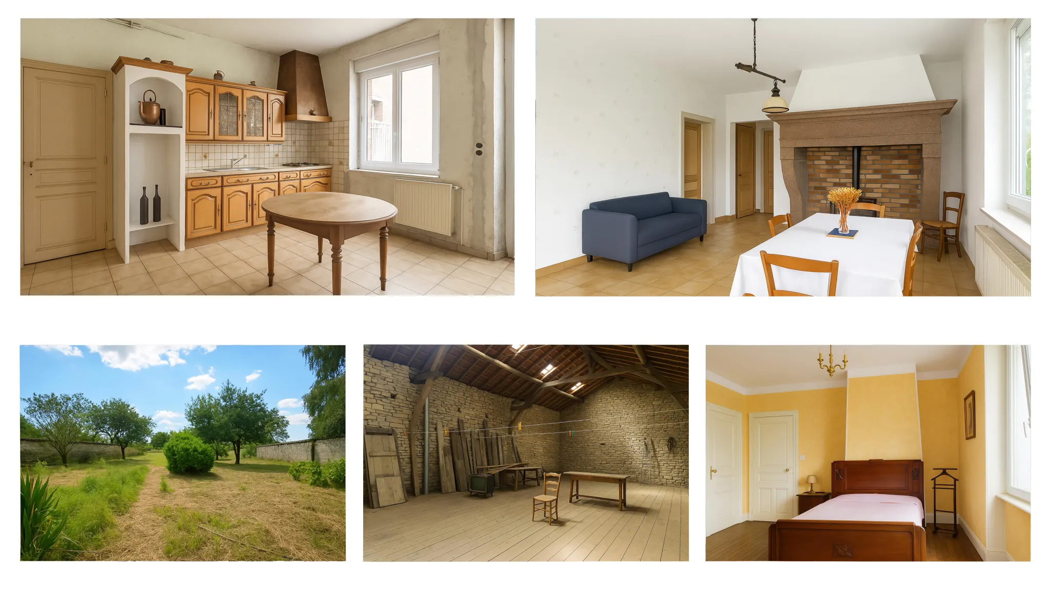 Maison familiale avec dépendances à Billy sous Mangiennes – 125 m²