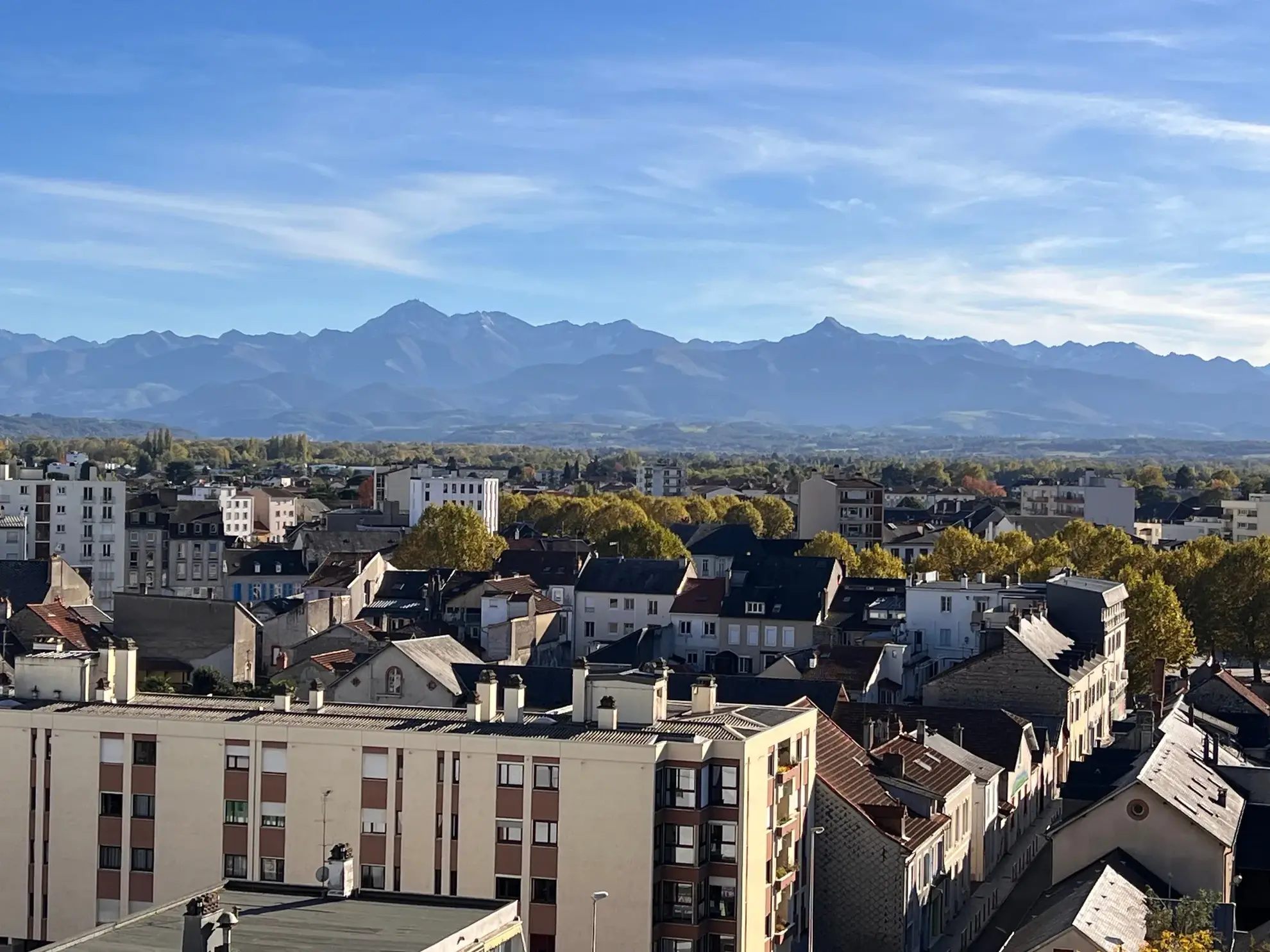 Appartement T3 lumineux avec vue sur les Pyrénées à Tarbes