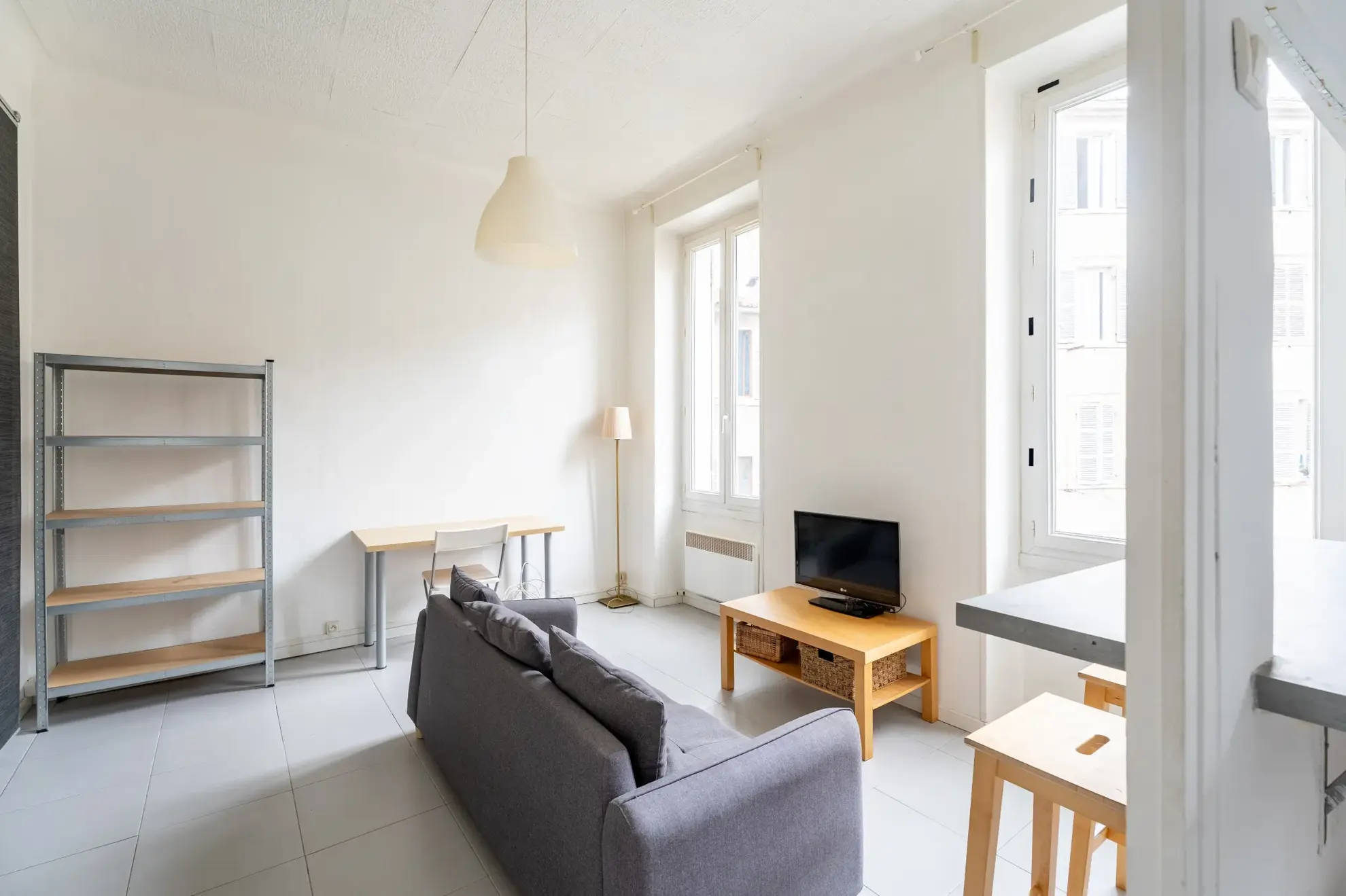 Appartement lumineux de 41,93 m² dans le 6ème arrondissement de Marseille 