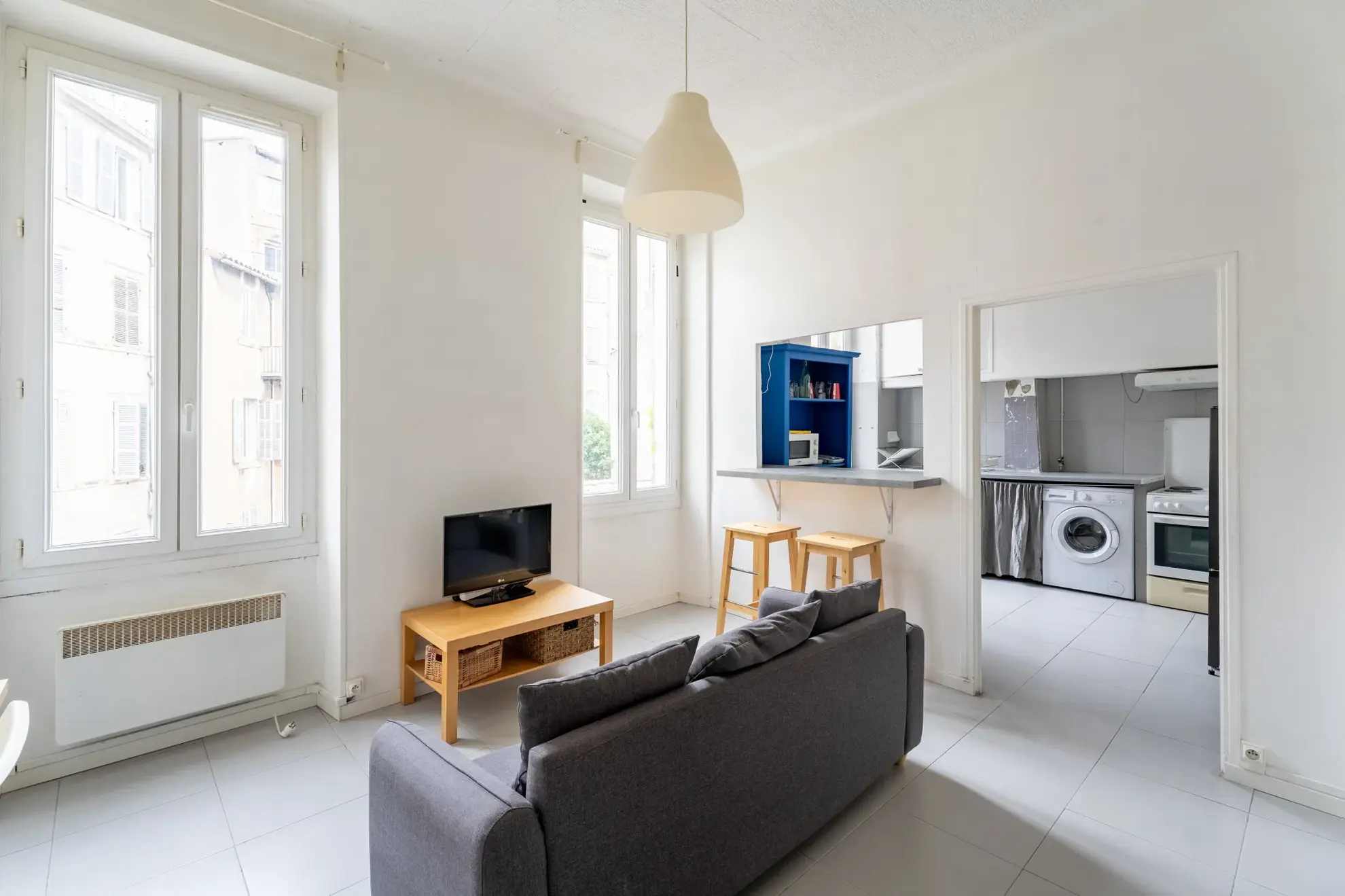 Appartement lumineux de 41,93 m² dans le 6ème arrondissement de Marseille