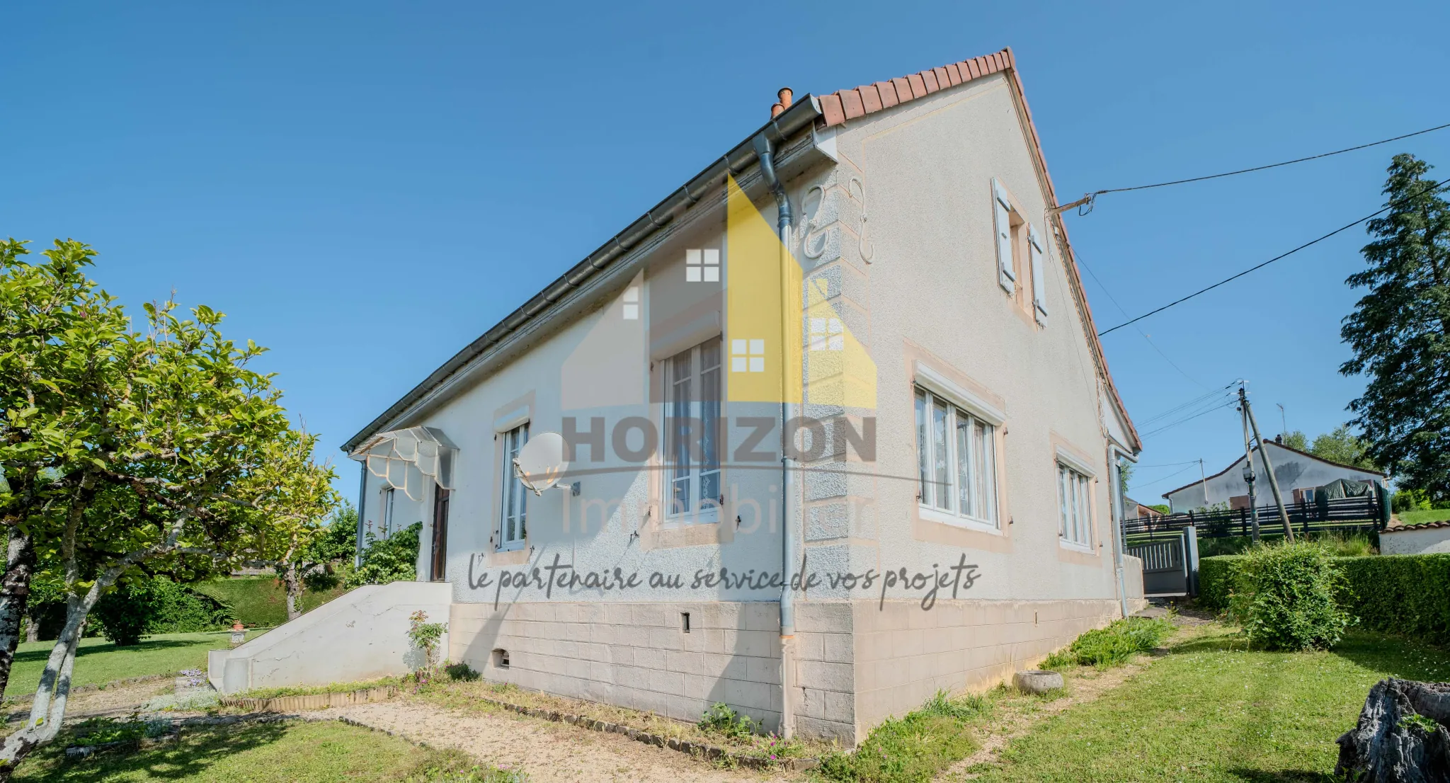 Maison avec jardin à Branges – Opportunité à proximité de Louhans