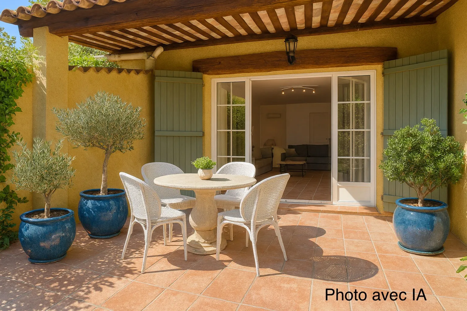 Belle studio de 32m² avec terrasse et jardin à La Motte