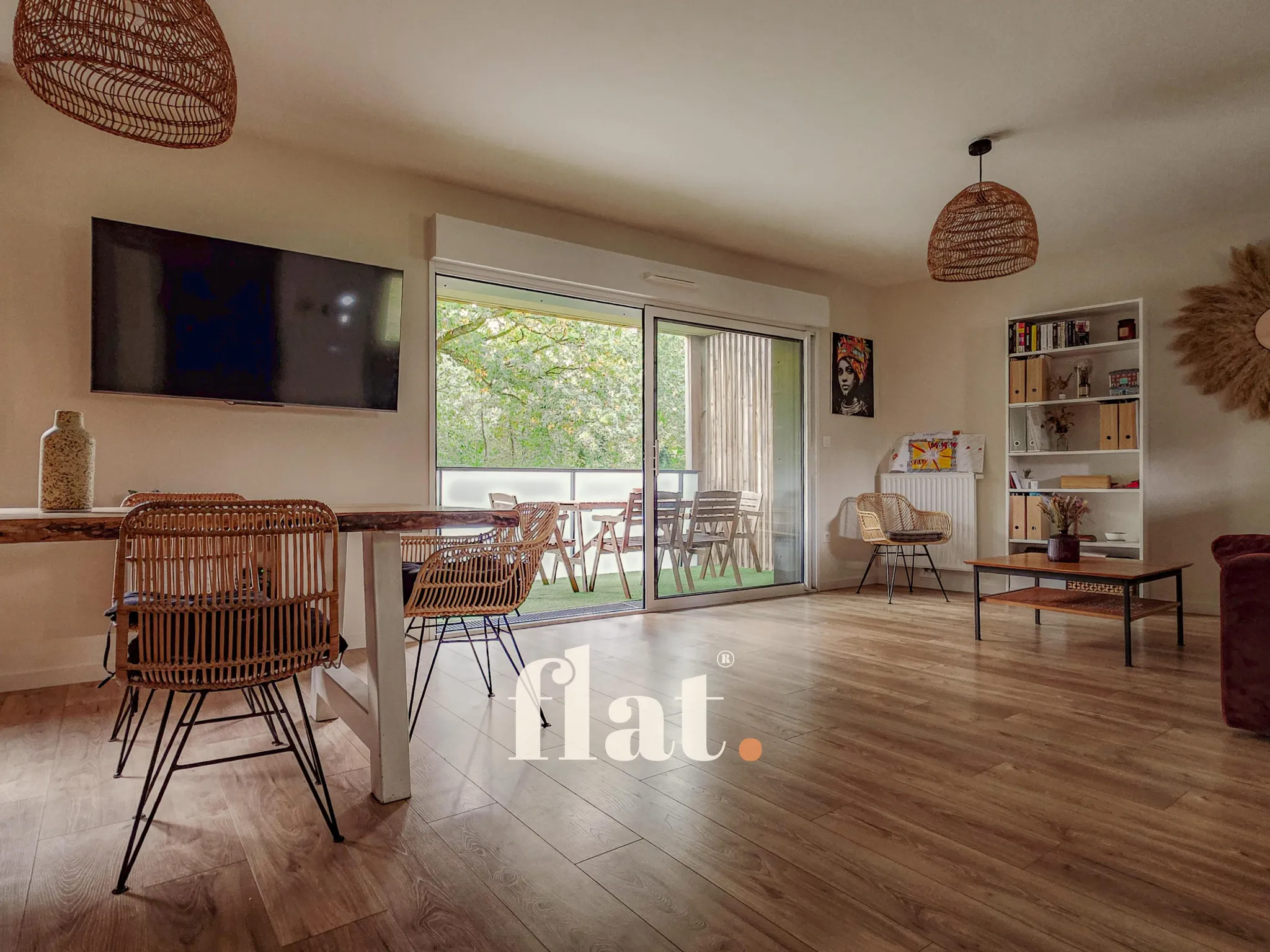 Appartement 4 pièces de 86 m2 avec balcon et parking à Saint-Herblain