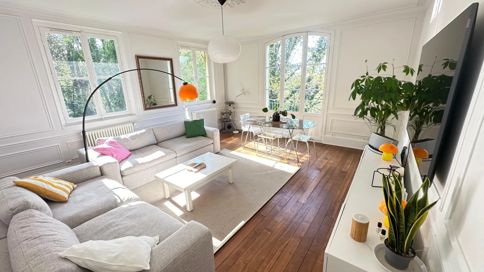 Appartement de charme de 63 m² à Maffliers avec balcon et parking privé 