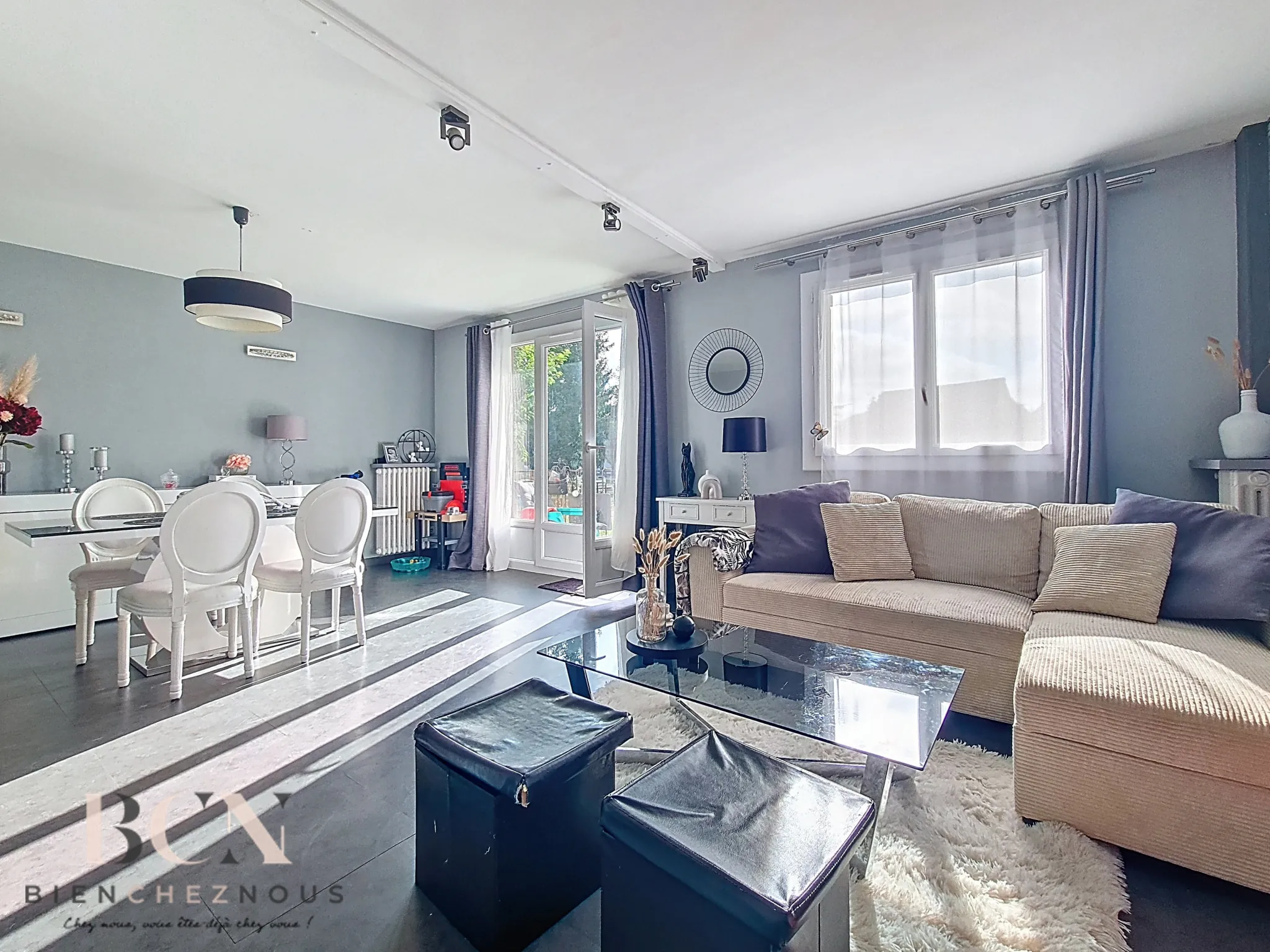 Appartement de 70 m² à Ezanville avec balcon, cave et stationnement