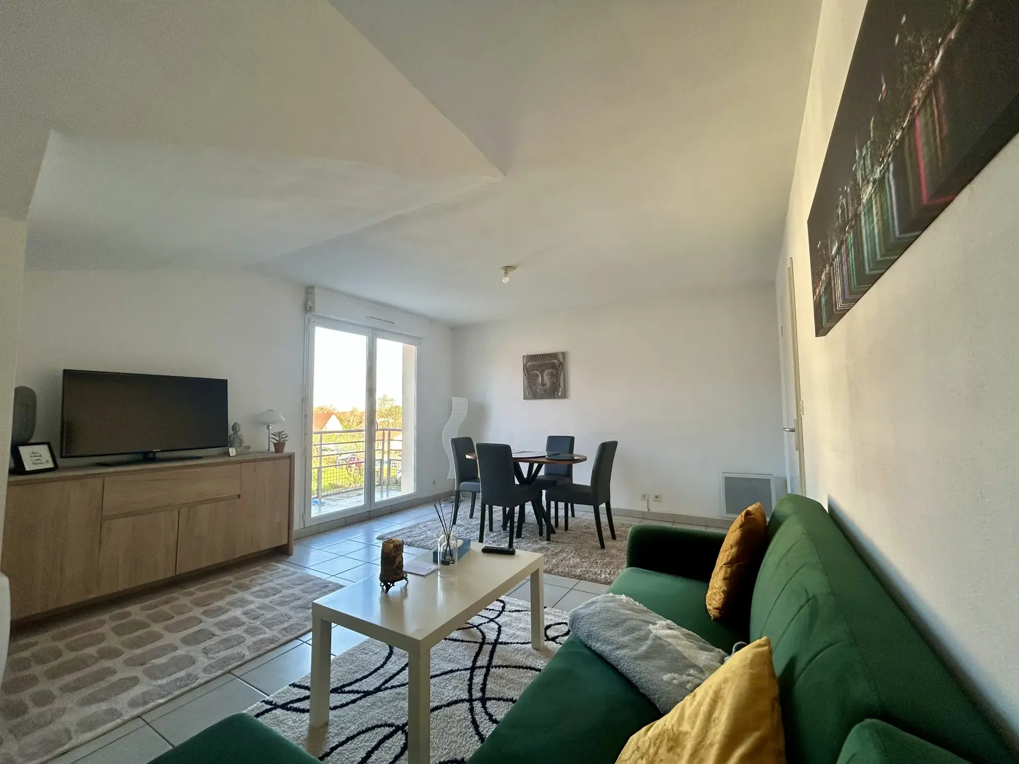 Appartement 3 pièces rénové à Cayeux-sur-Mer avec balcon et parking