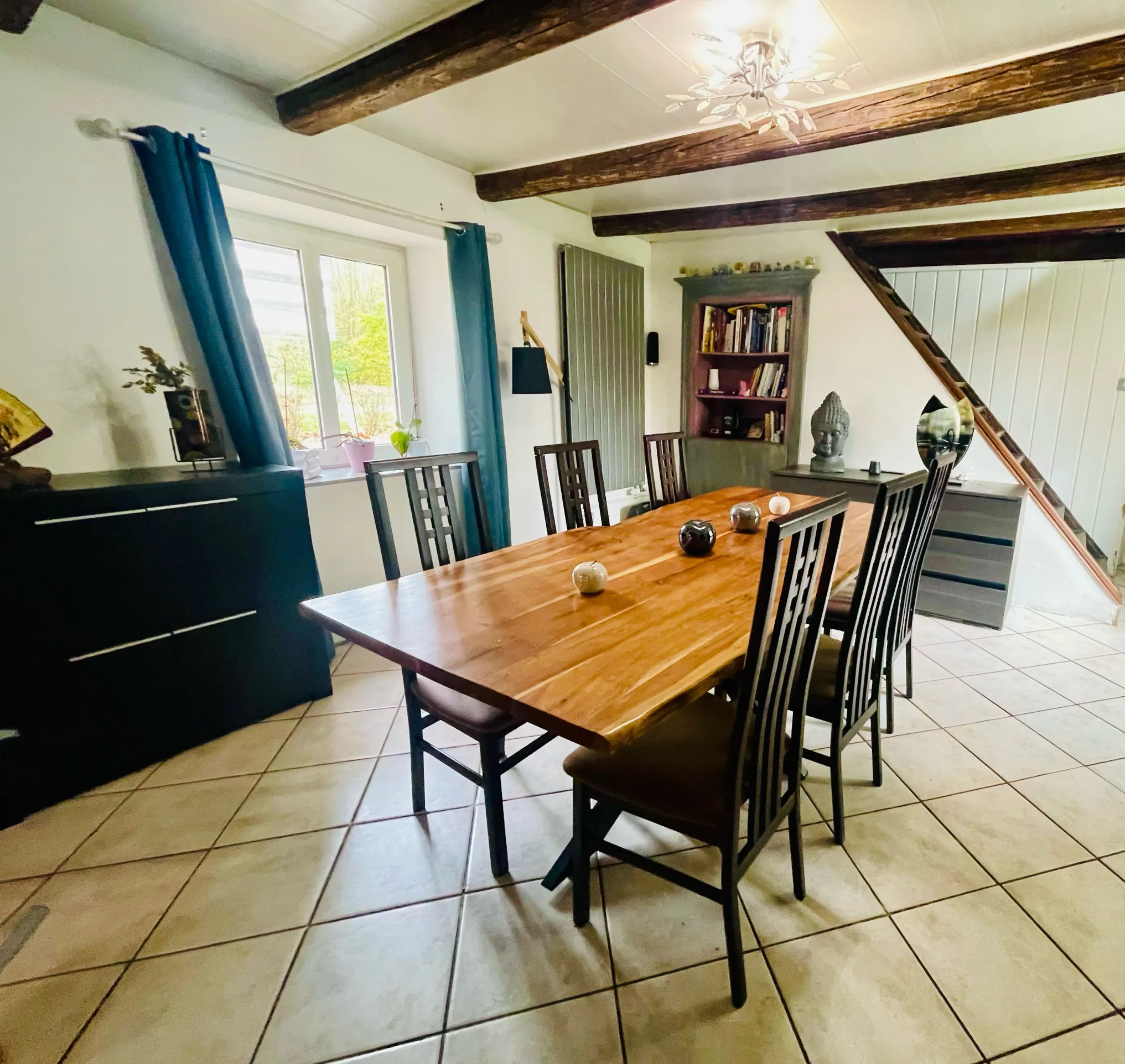 Maison à vendre à Les ÉTANGS (57) avec jardin et chauffage économe 