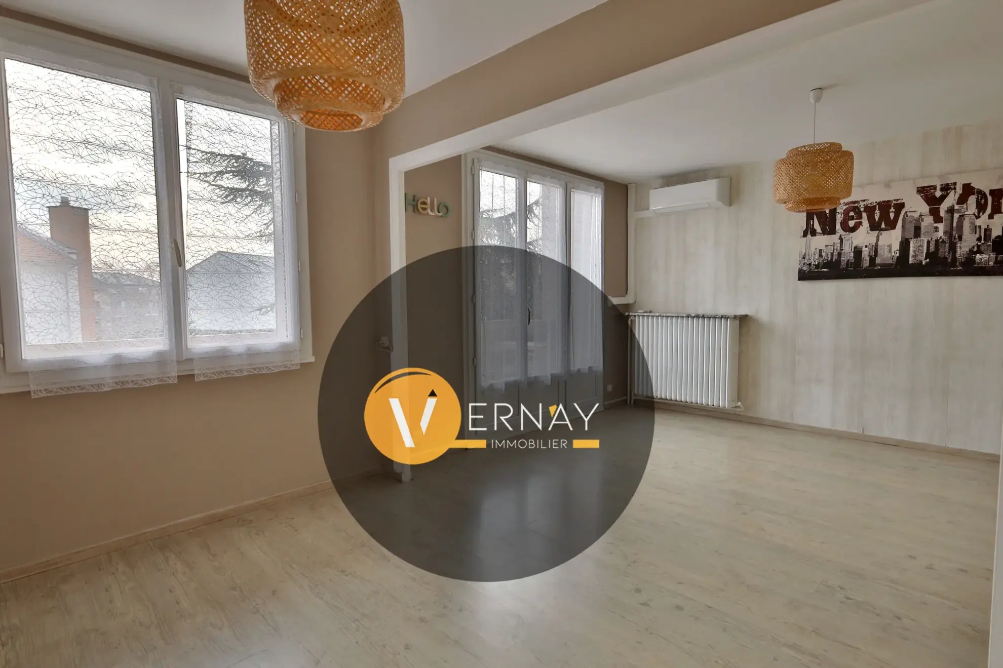 Appartement T4 à Vénissieux de 64m² avec cave et parking, idéalement situé