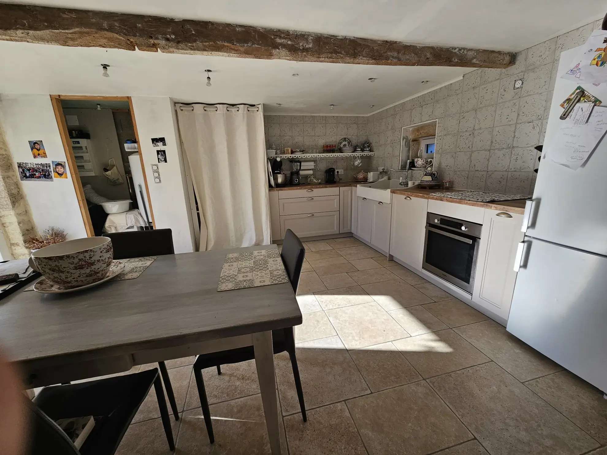 Vente de deux maisons en pierre à Saint-Sozy avec terrain de 1080 m2 