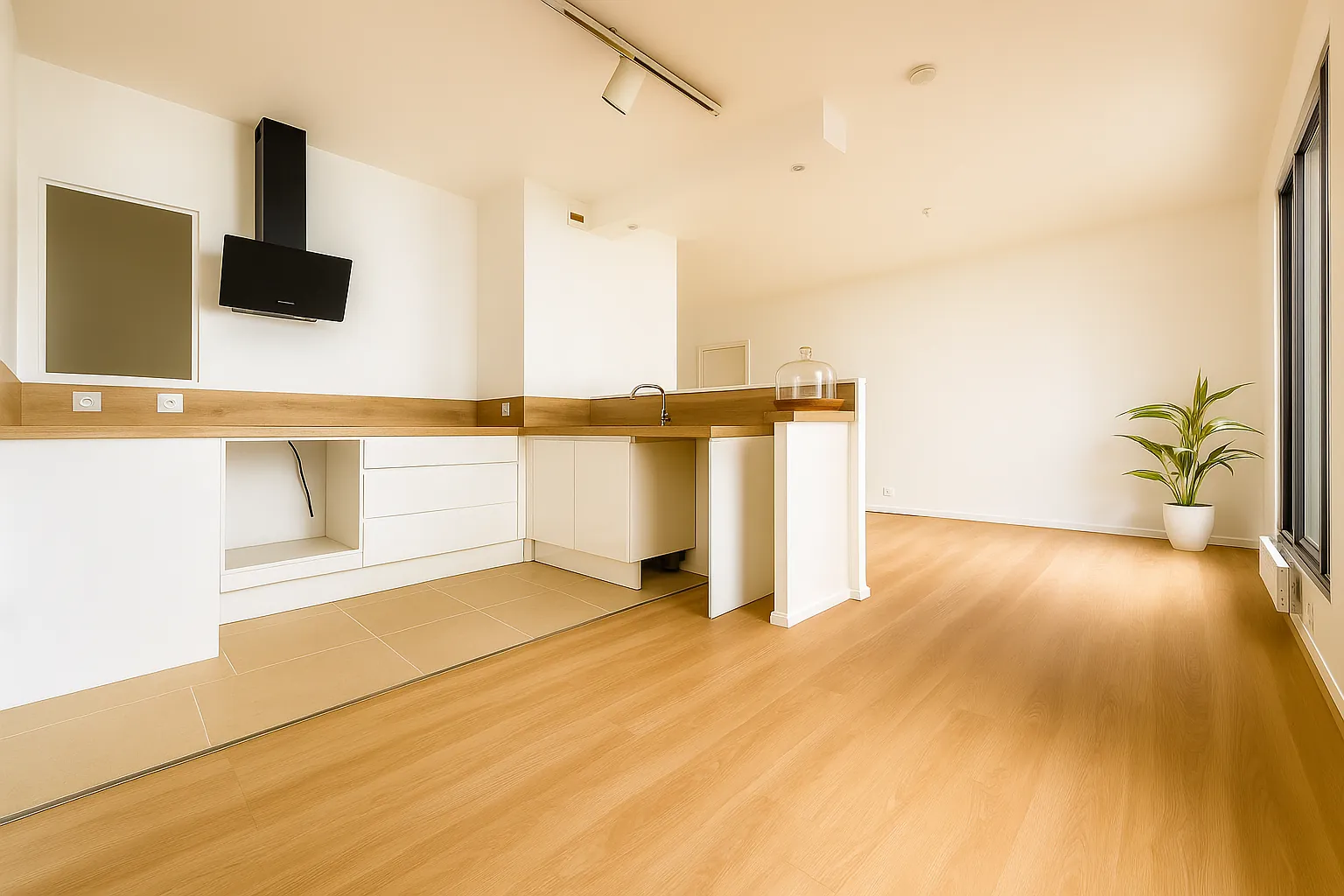 Appartement de 3 pièces rénové avec balcon à Saint-Étienne - Résidence sécurisée 