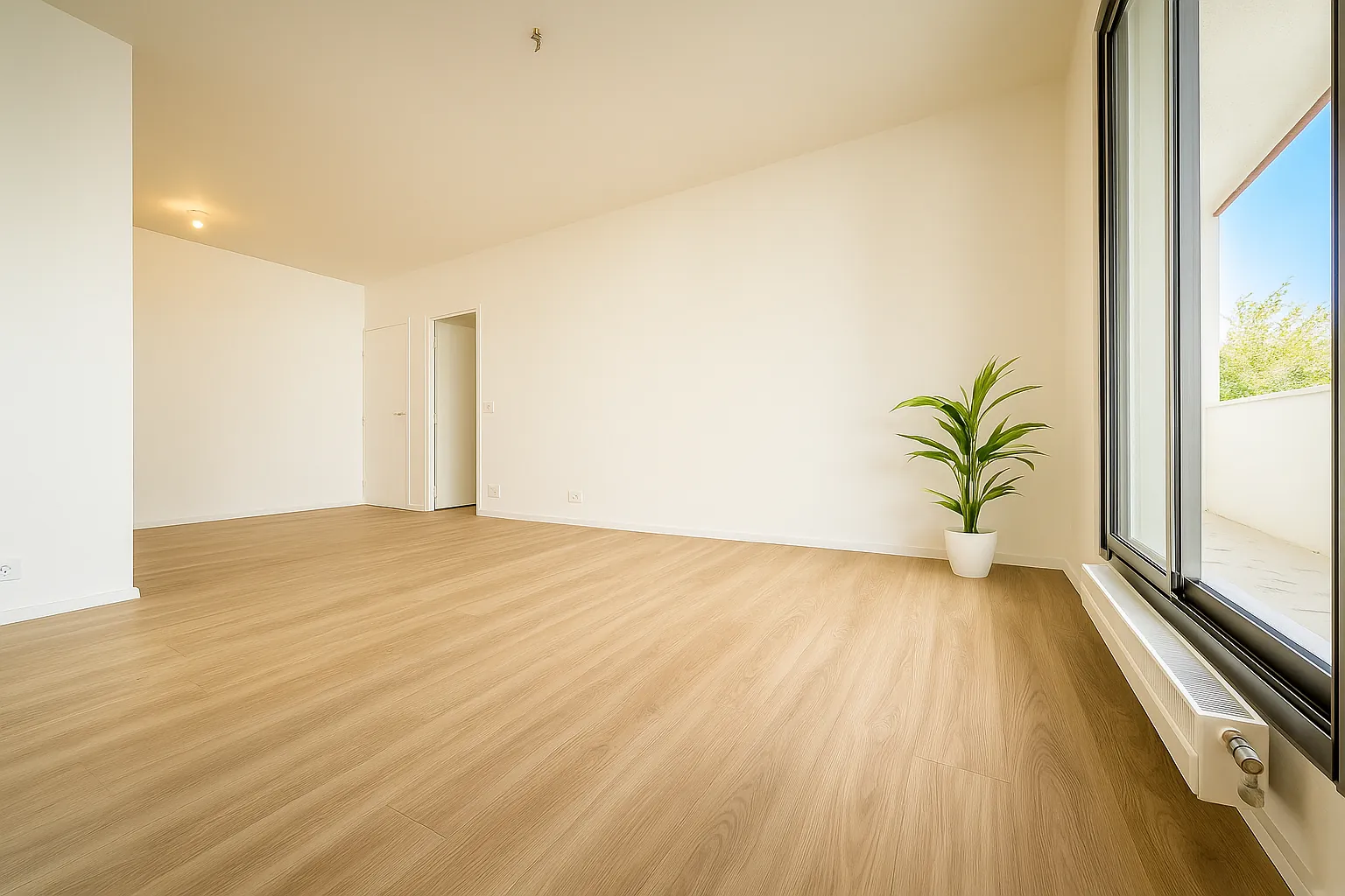 Appartement de 3 pièces rénové avec balcon à Saint-Étienne - Résidence sécurisée 